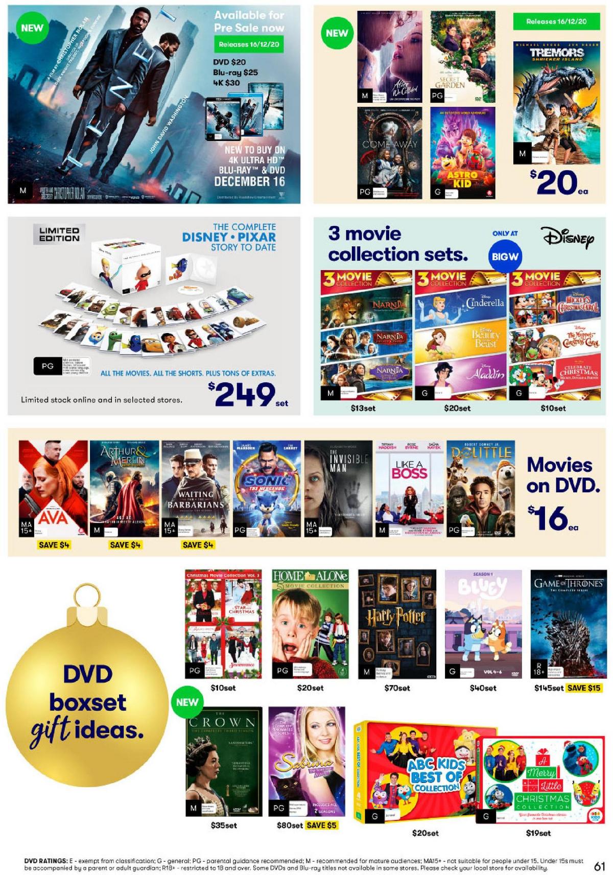 Big W Bring on Top Gifts Catalogues from 10 December