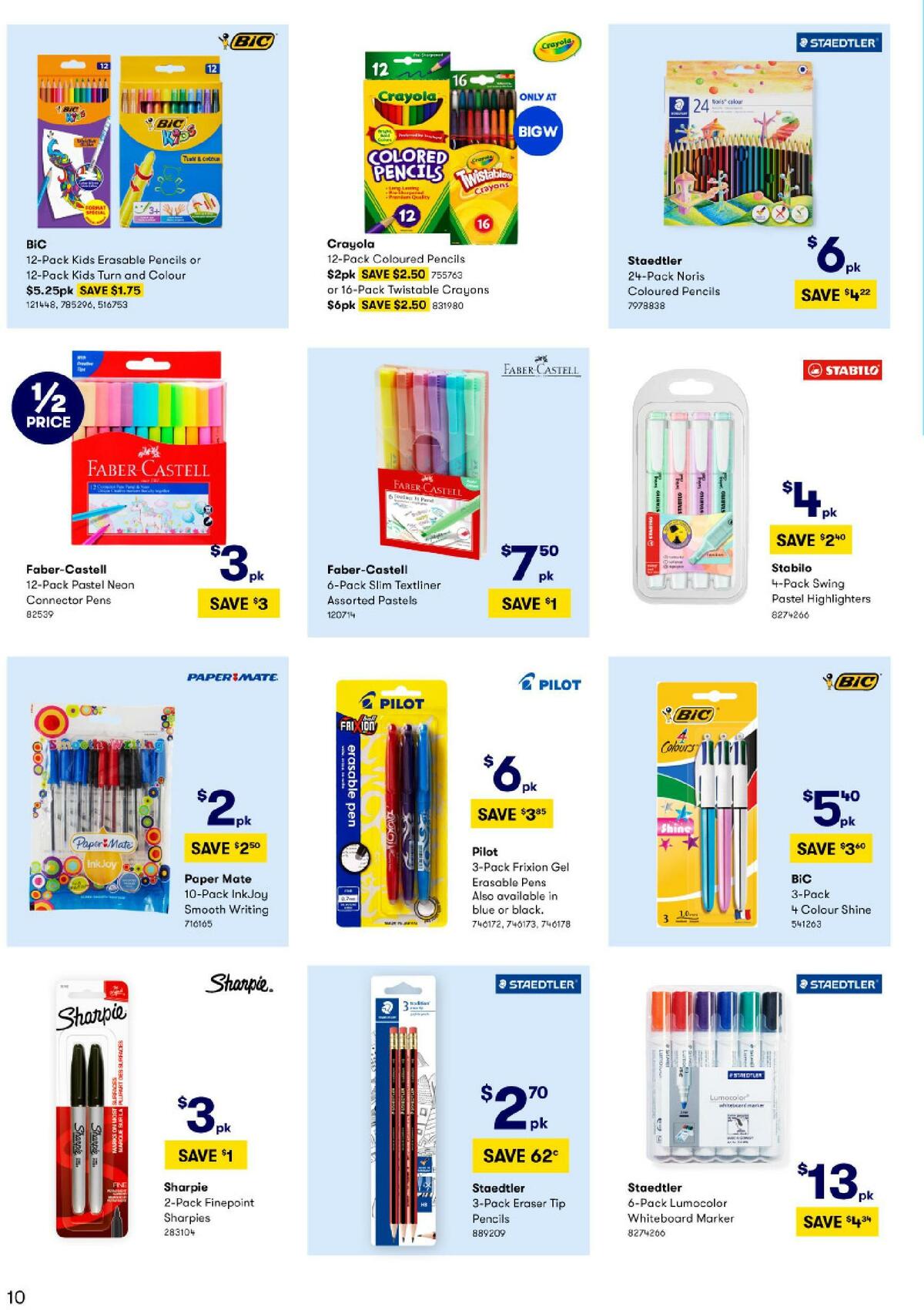 Big W Back to School Catalogues from 14 January