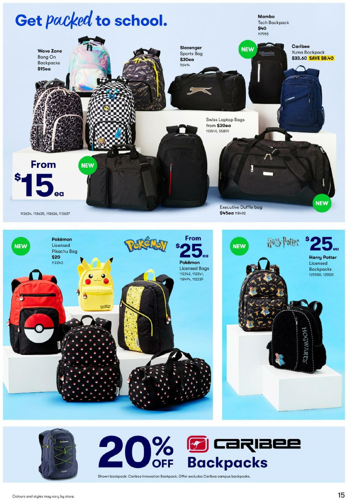 Big W Back to School Catalogues from 14 January