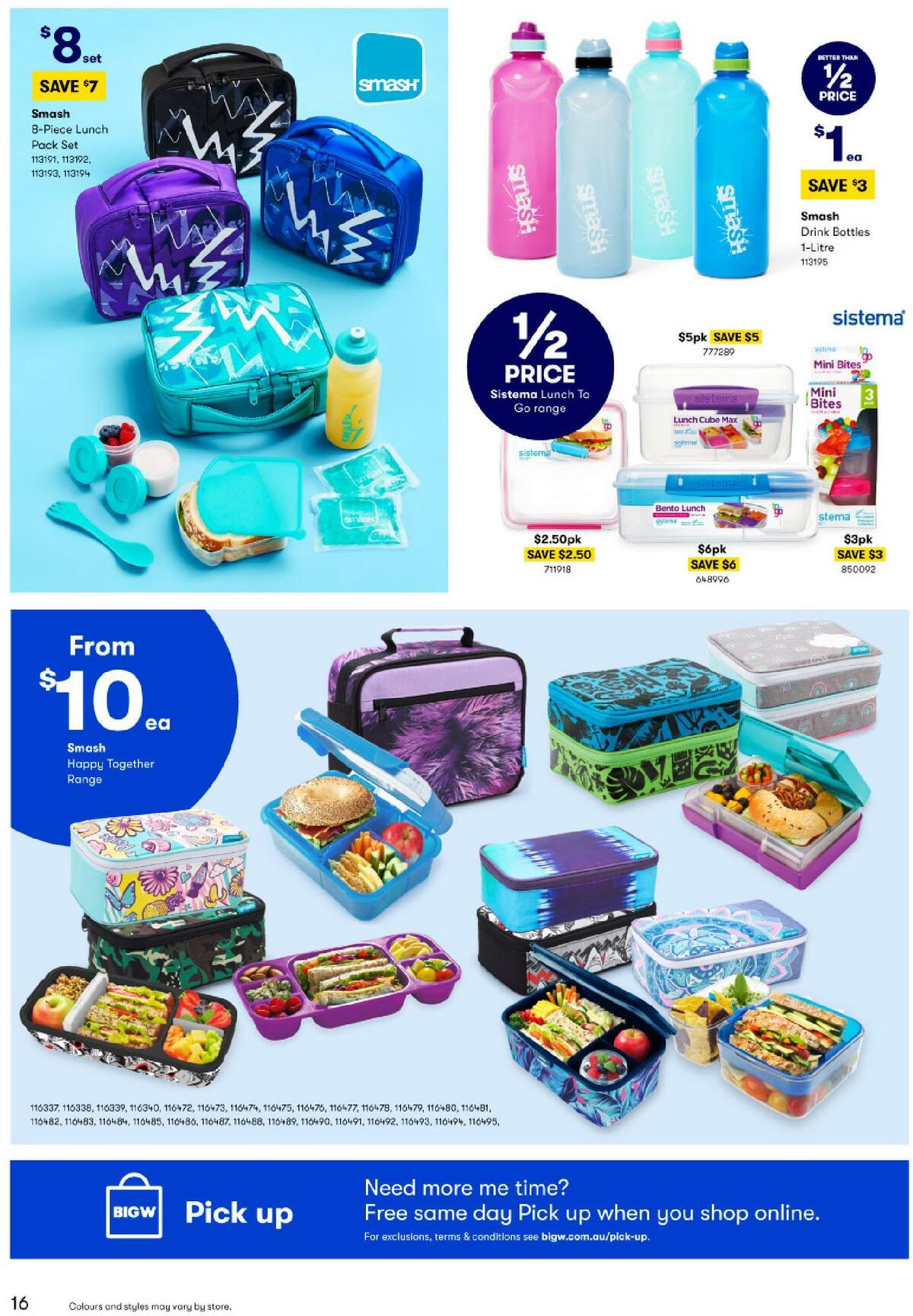 Big W Back to School Catalogues from 14 January