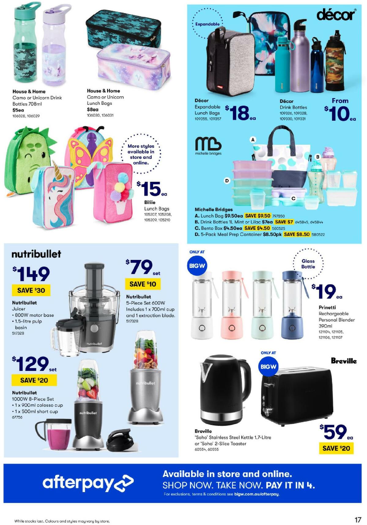 Big W Back to School Catalogues from 14 January