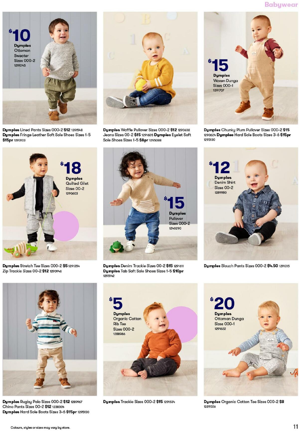 Big W Bub & Me Catalogues from 28 January