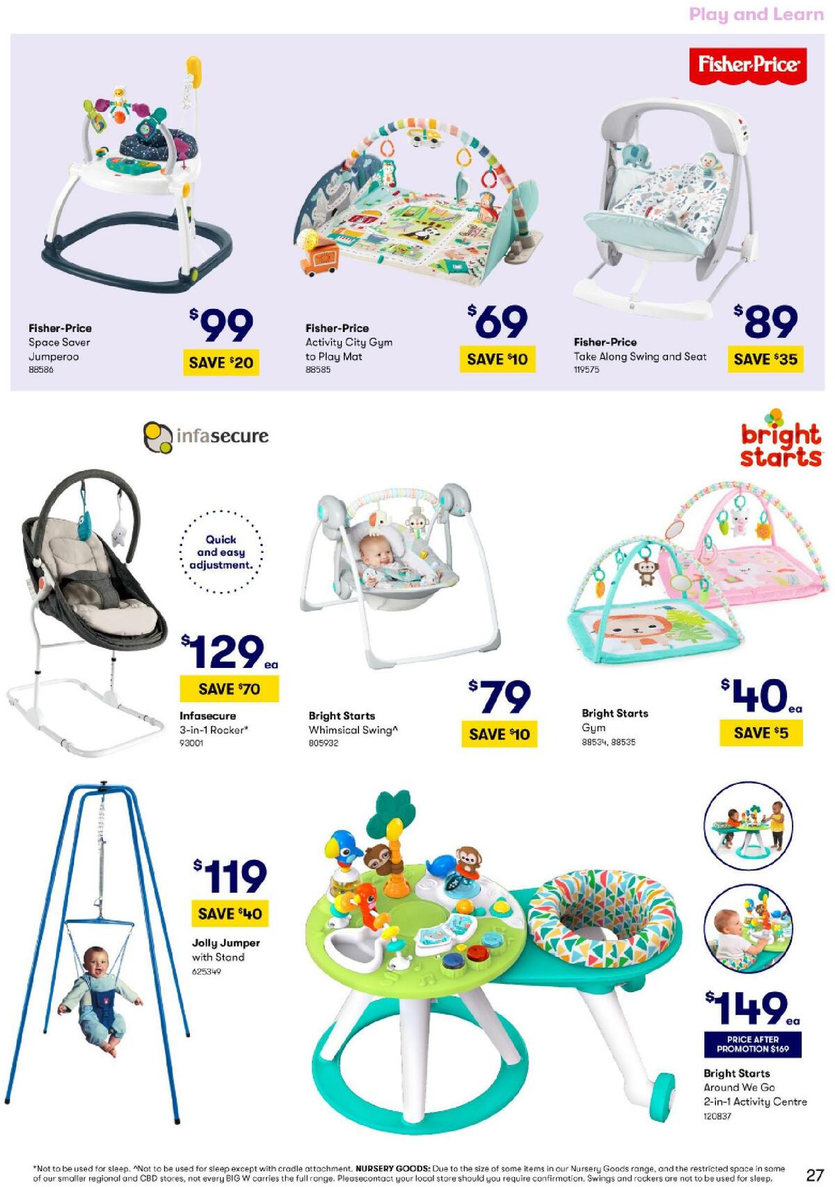 Big W Bub & Me Catalogues from 28 January