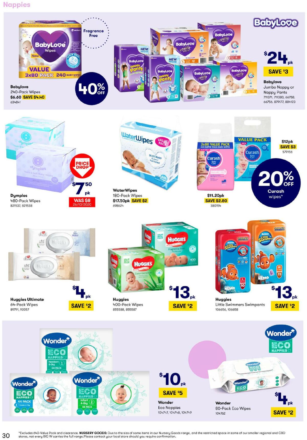 Big W Bub & Me Catalogues from 28 January