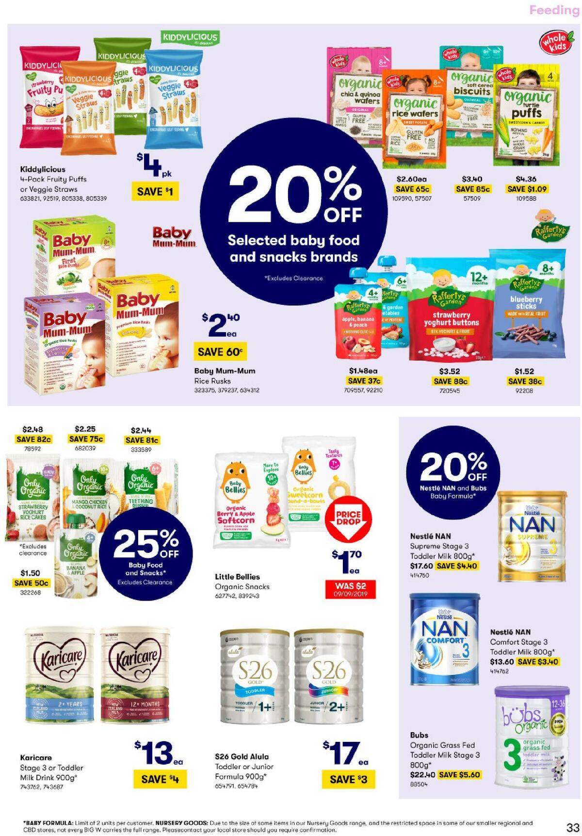 Big W Bub & Me Catalogues from 28 January