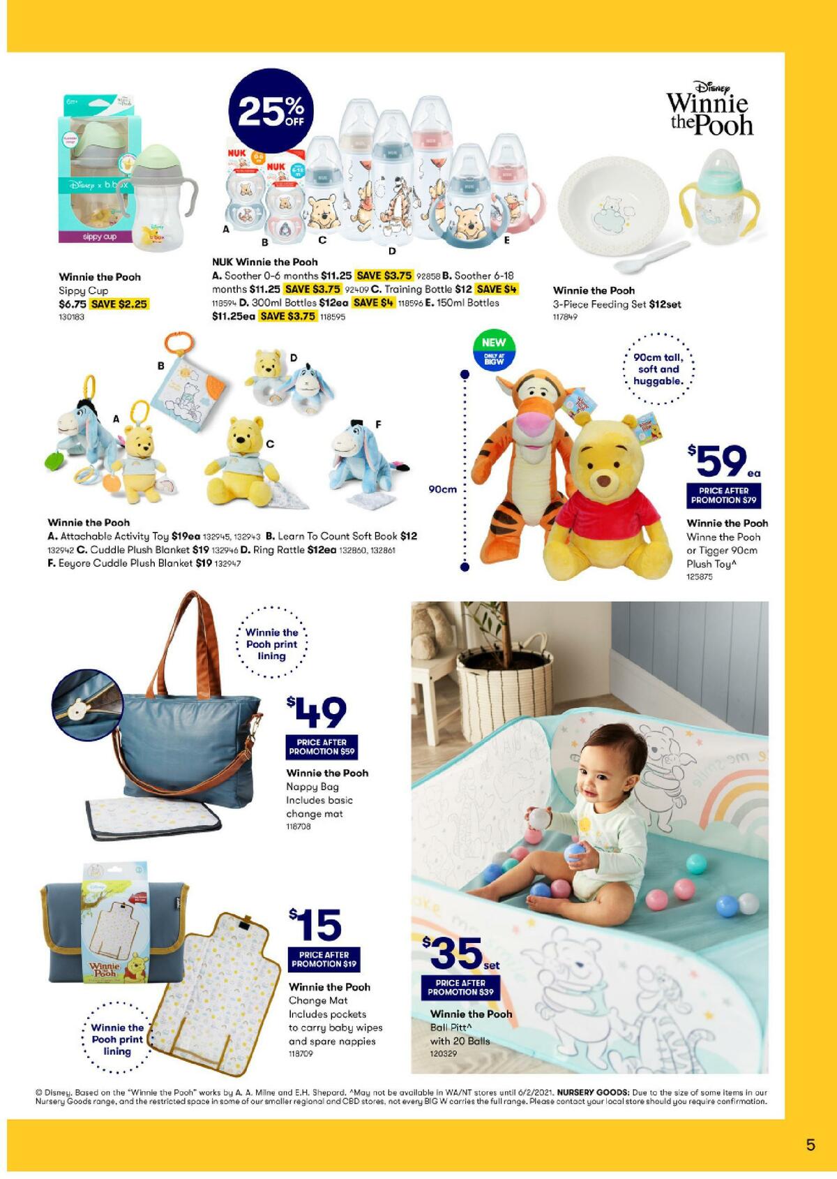 Big W Bub & Me Catalogues from 28 January