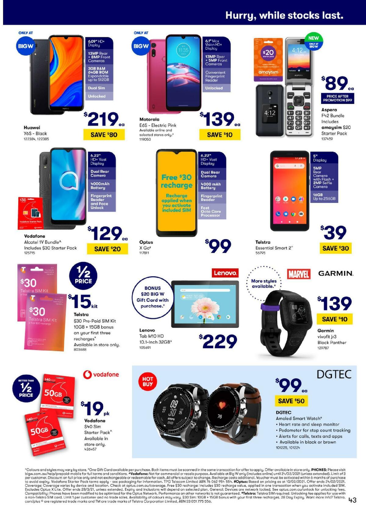 Big W Catalogues from 11 February