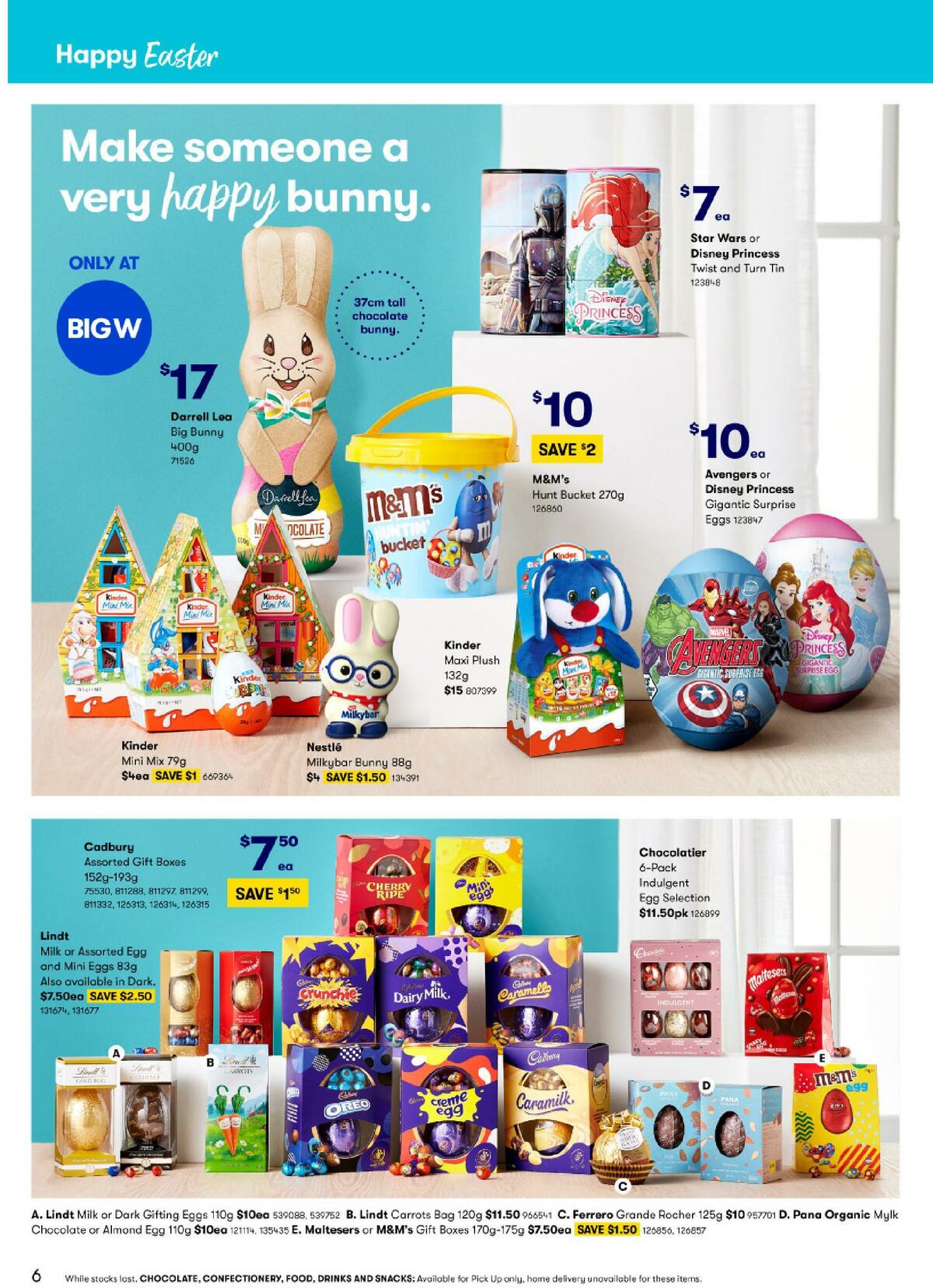 Big W Happy Easter Catalogues from 18 March