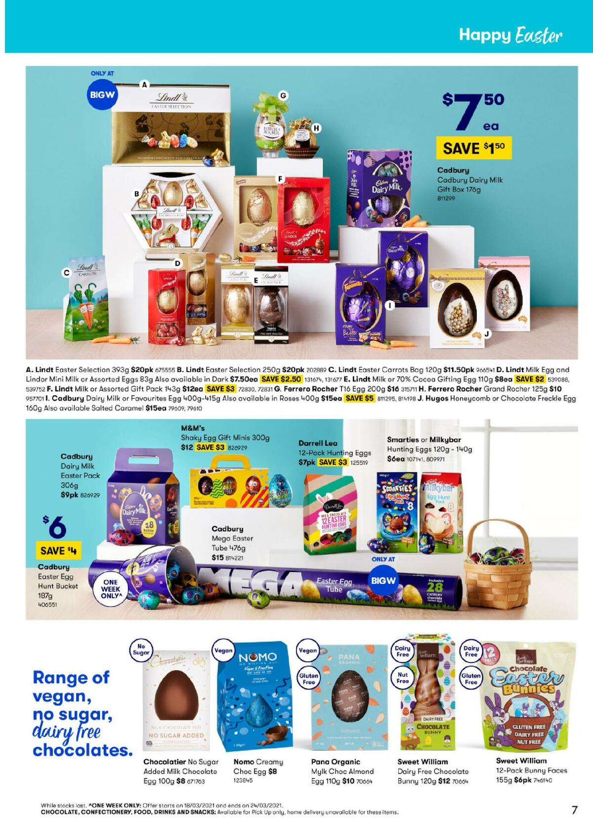 Big W Happy Easter Catalogues from 18 March