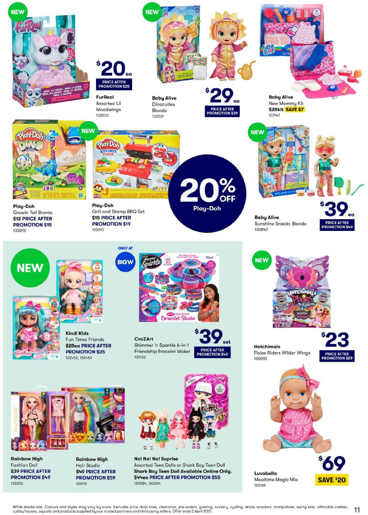 Big W Catalogues from 1 April