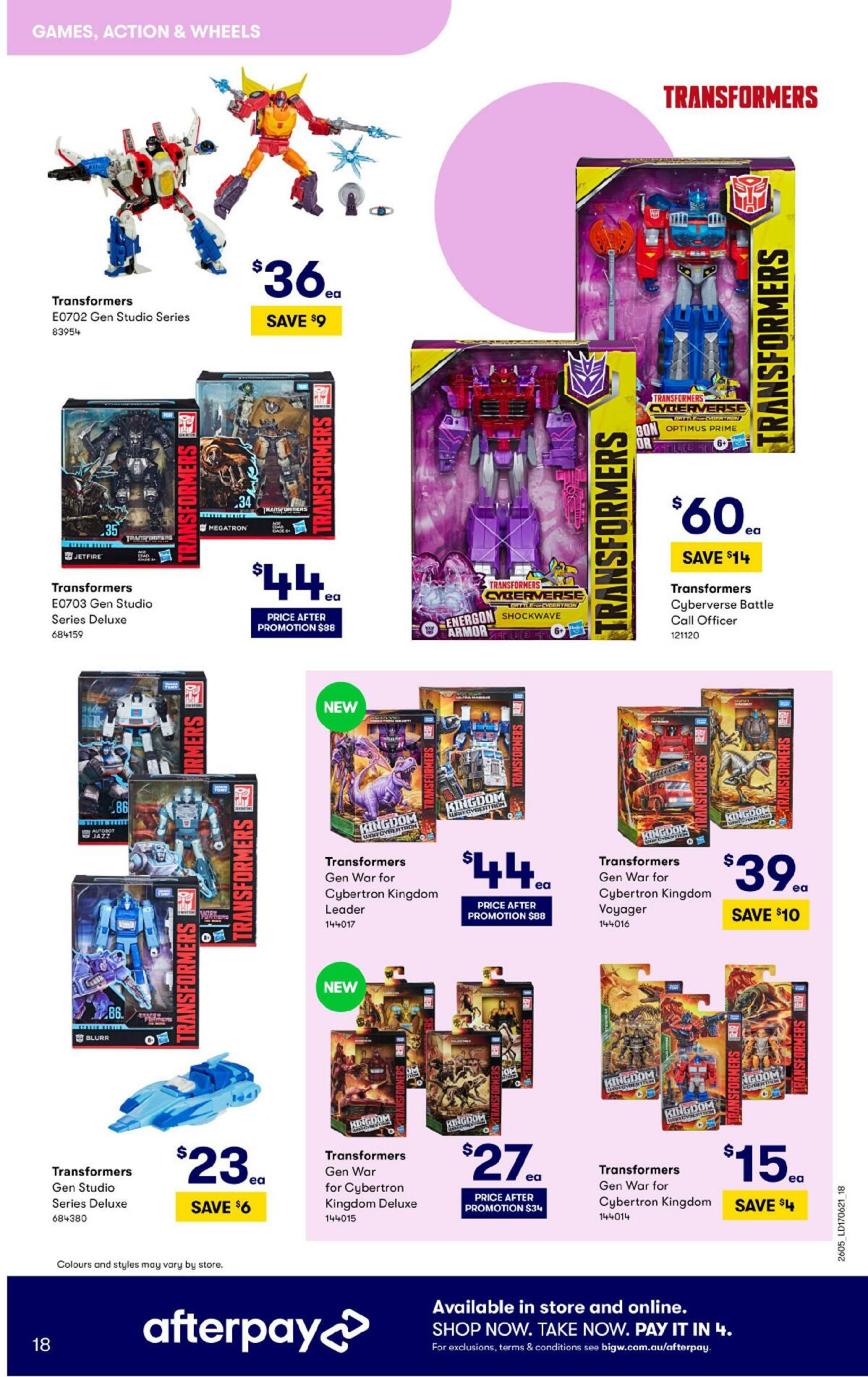 Big W Toy Mania! Catalogues from 15 June