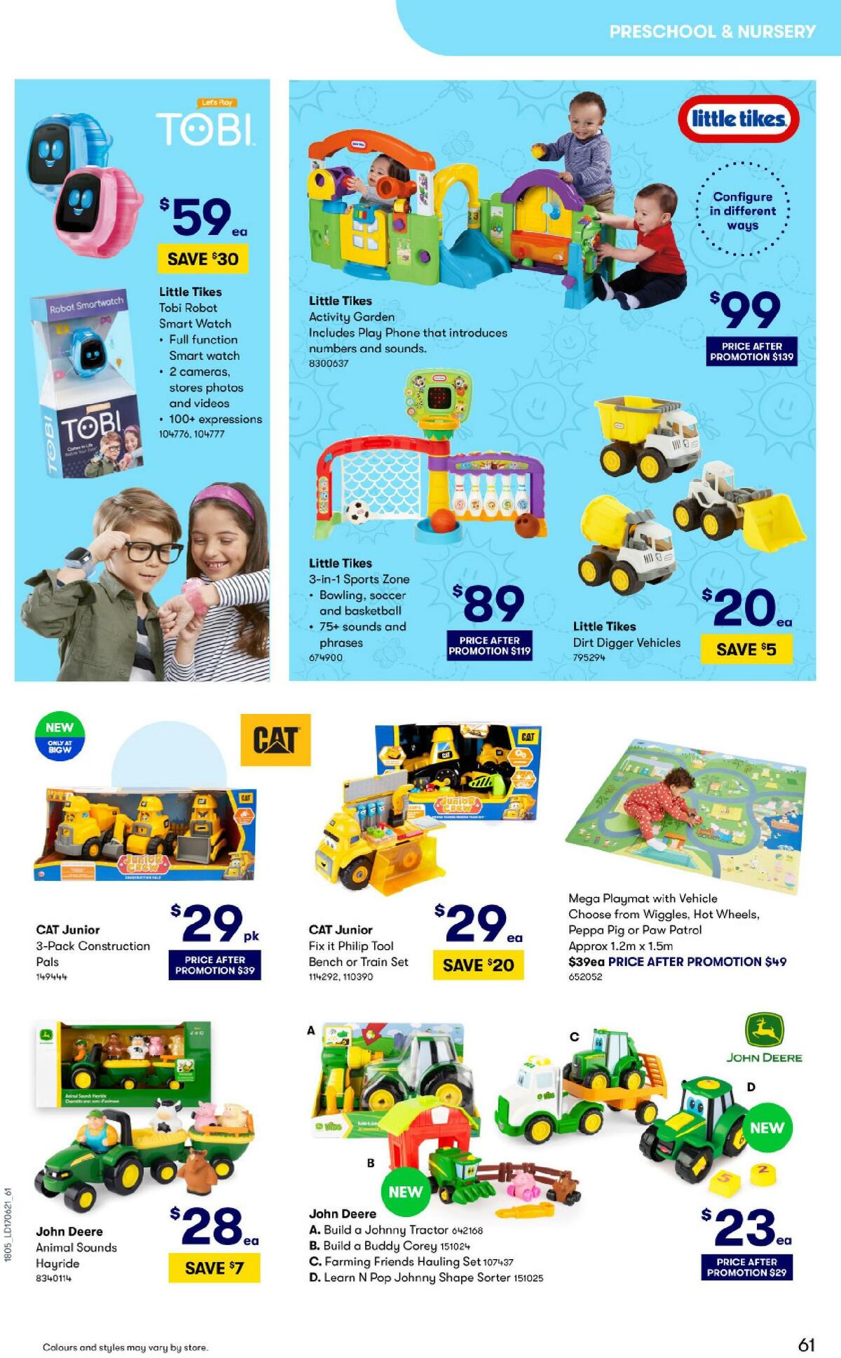 Big W Toy Mania! Catalogues from 15 June