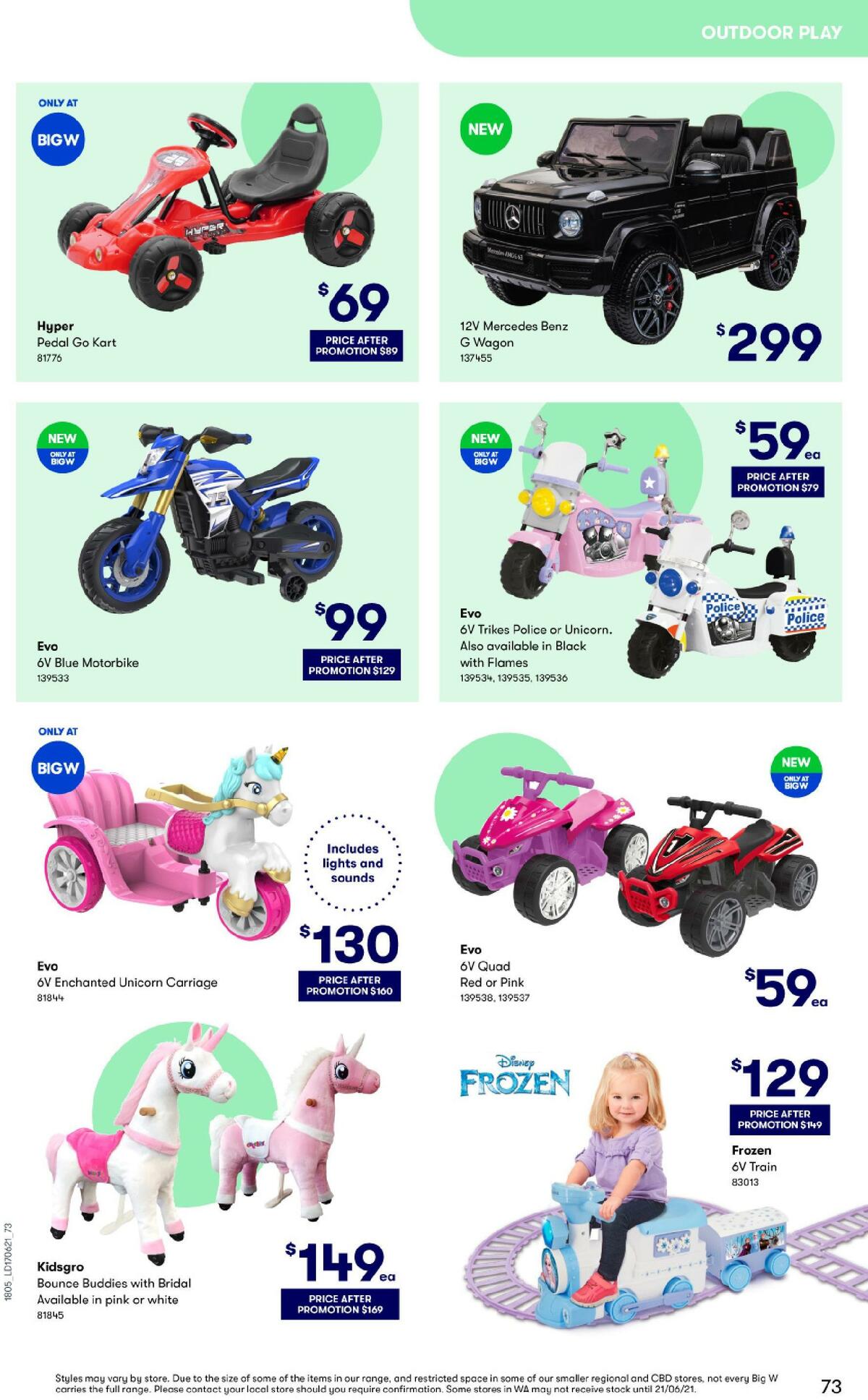 Big W Toy Mania! Catalogues from 15 June