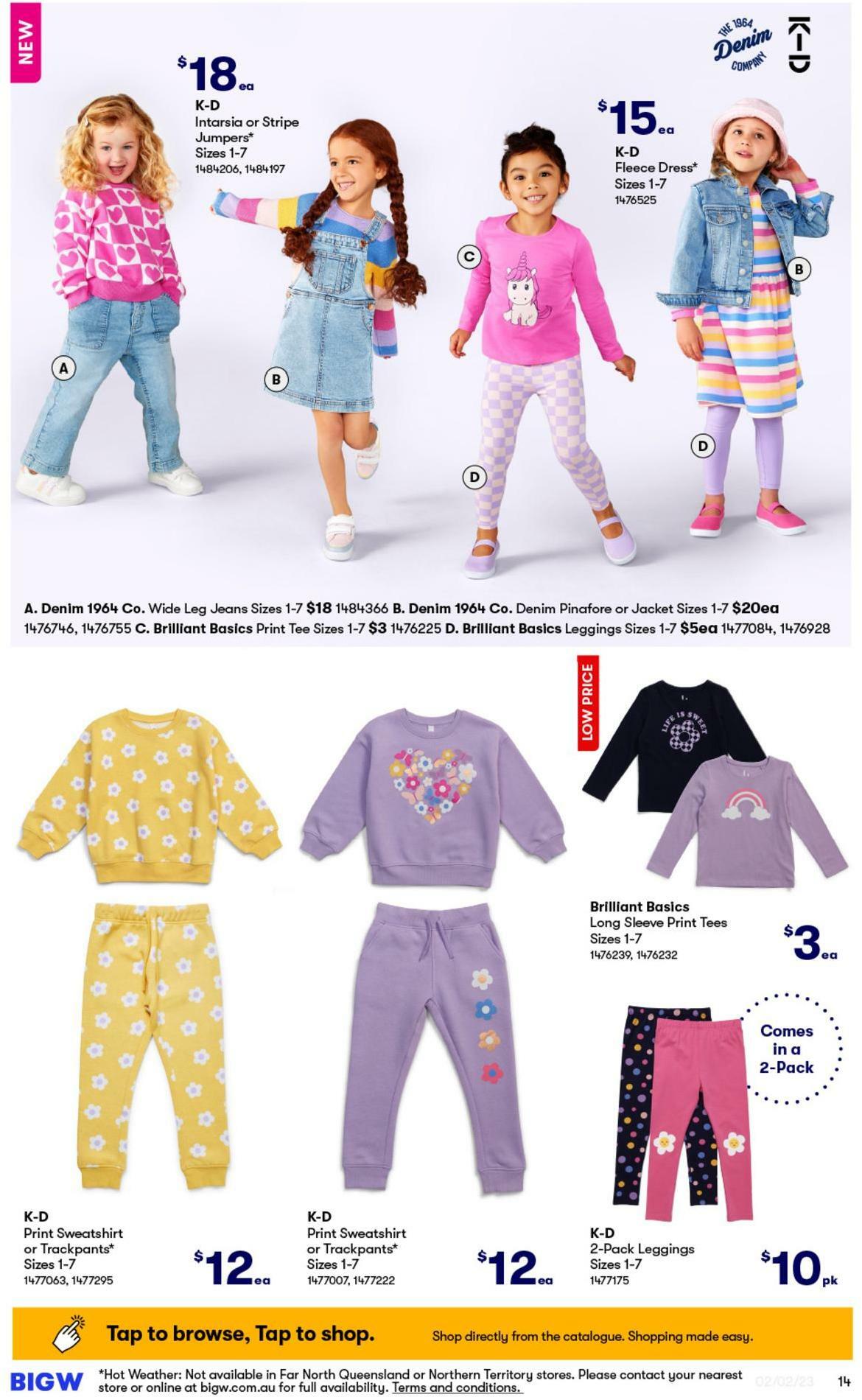 Big W Baby Catalogues from 2 February