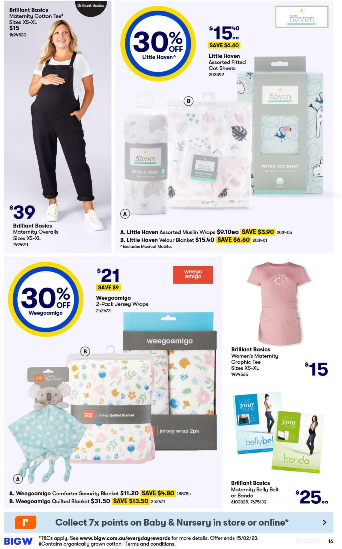 Big W Baby Catalogues from 2 February