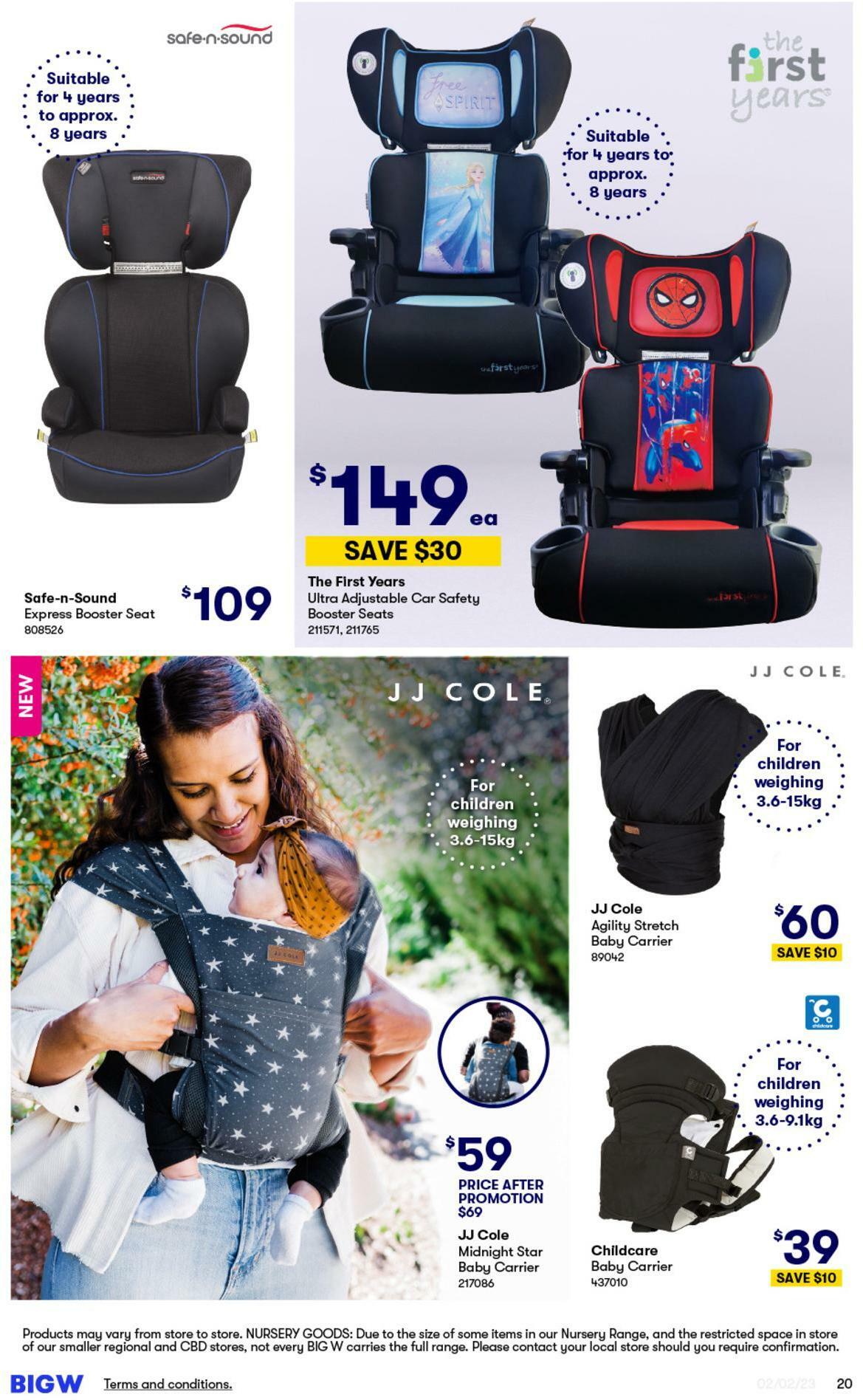 Big W Baby Catalogues from 2 February