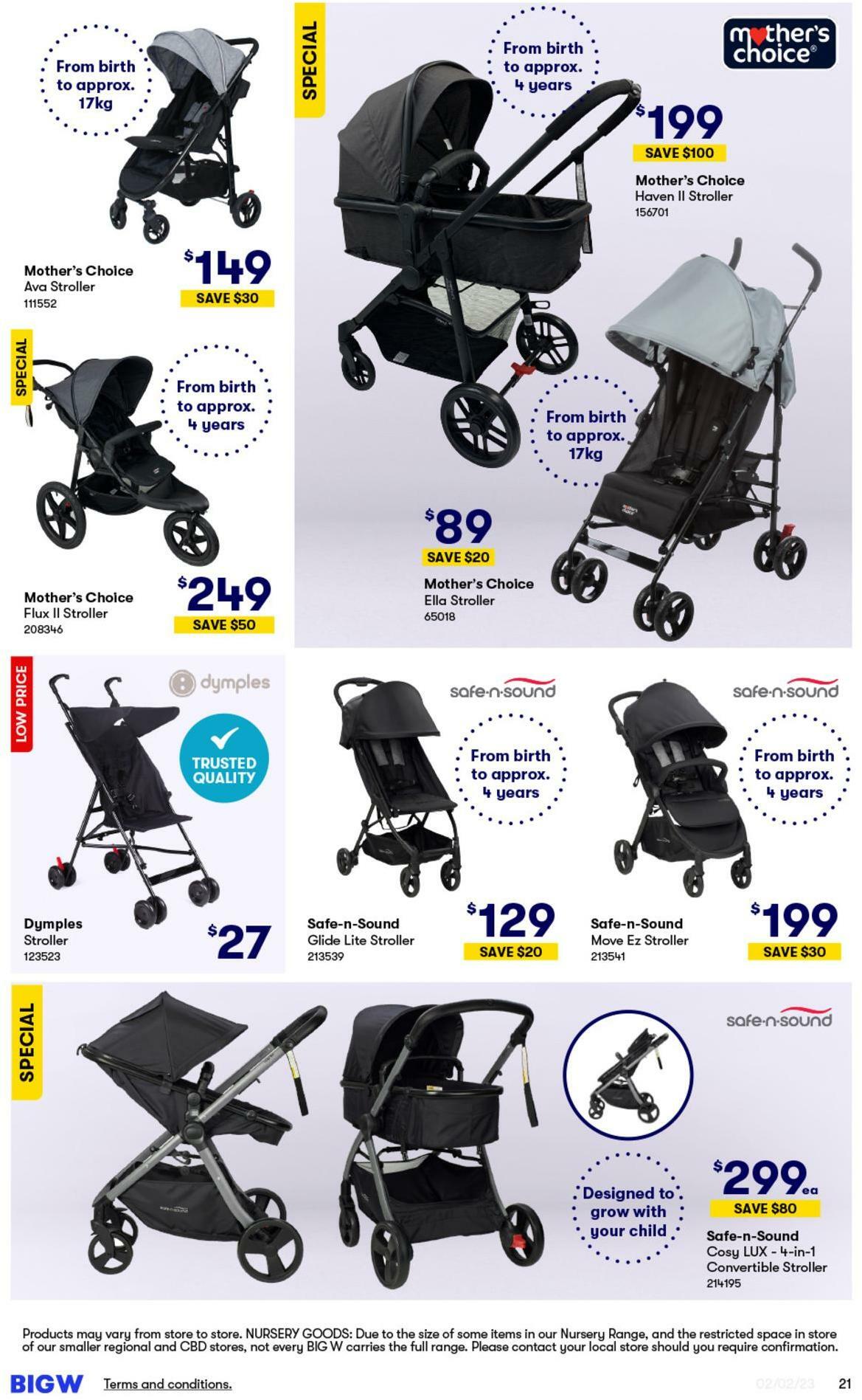 Big W Baby Catalogues from 2 February