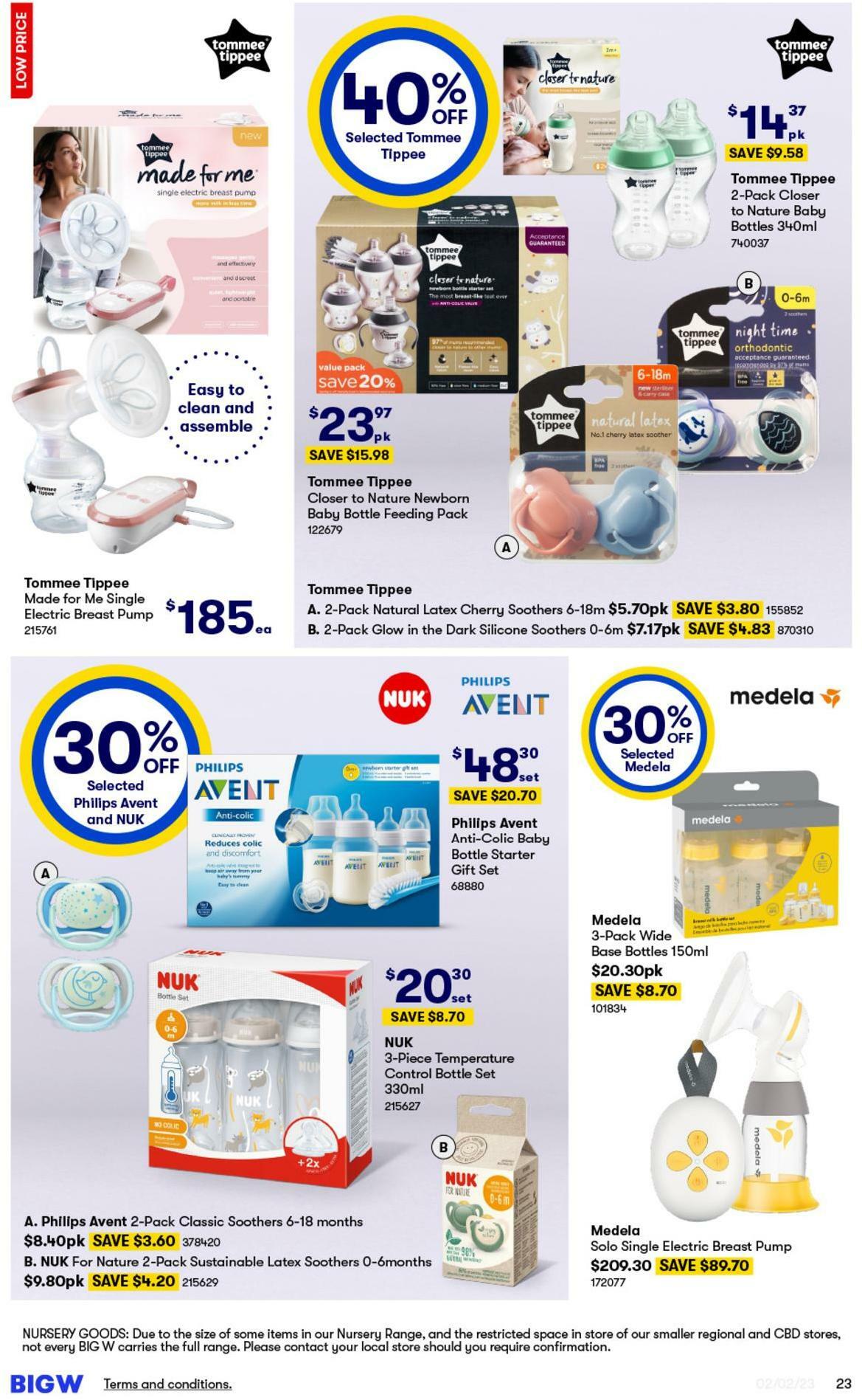 Big W Baby Catalogues from 2 February