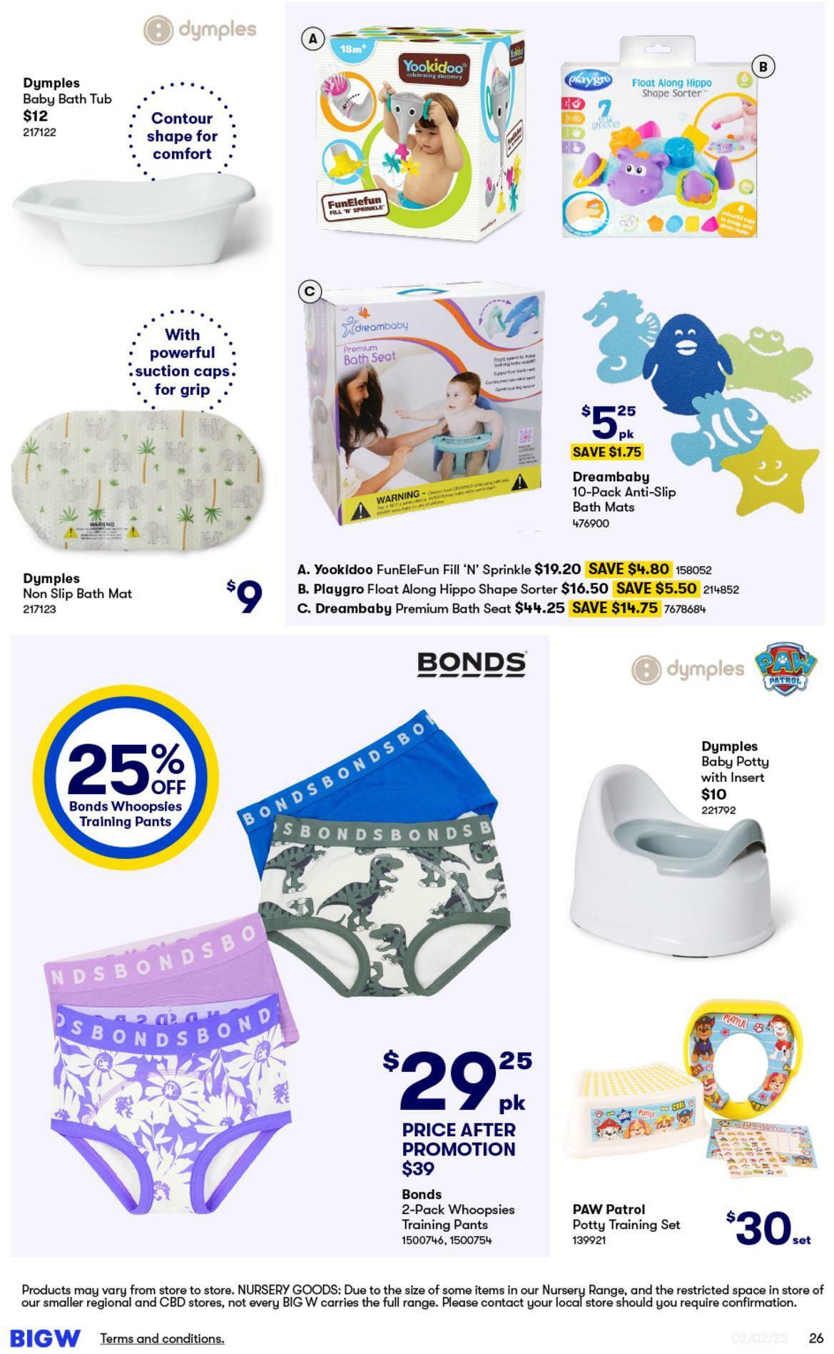 Big W Baby Catalogues from 2 February