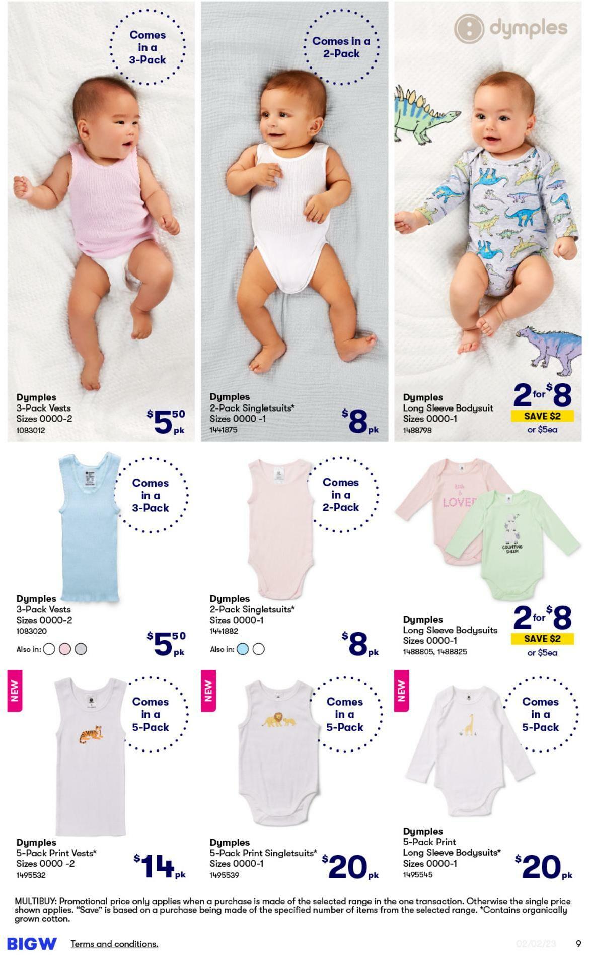 Big W Baby Catalogues from 2 February