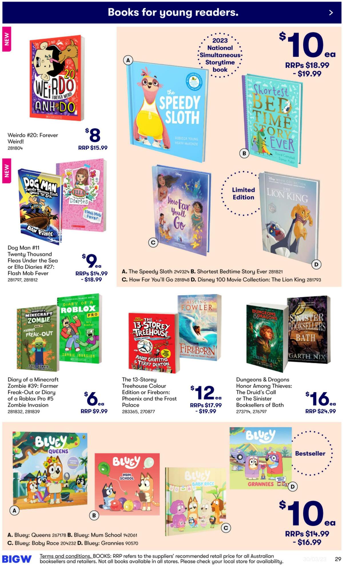 Big W Catalogues from 30 March