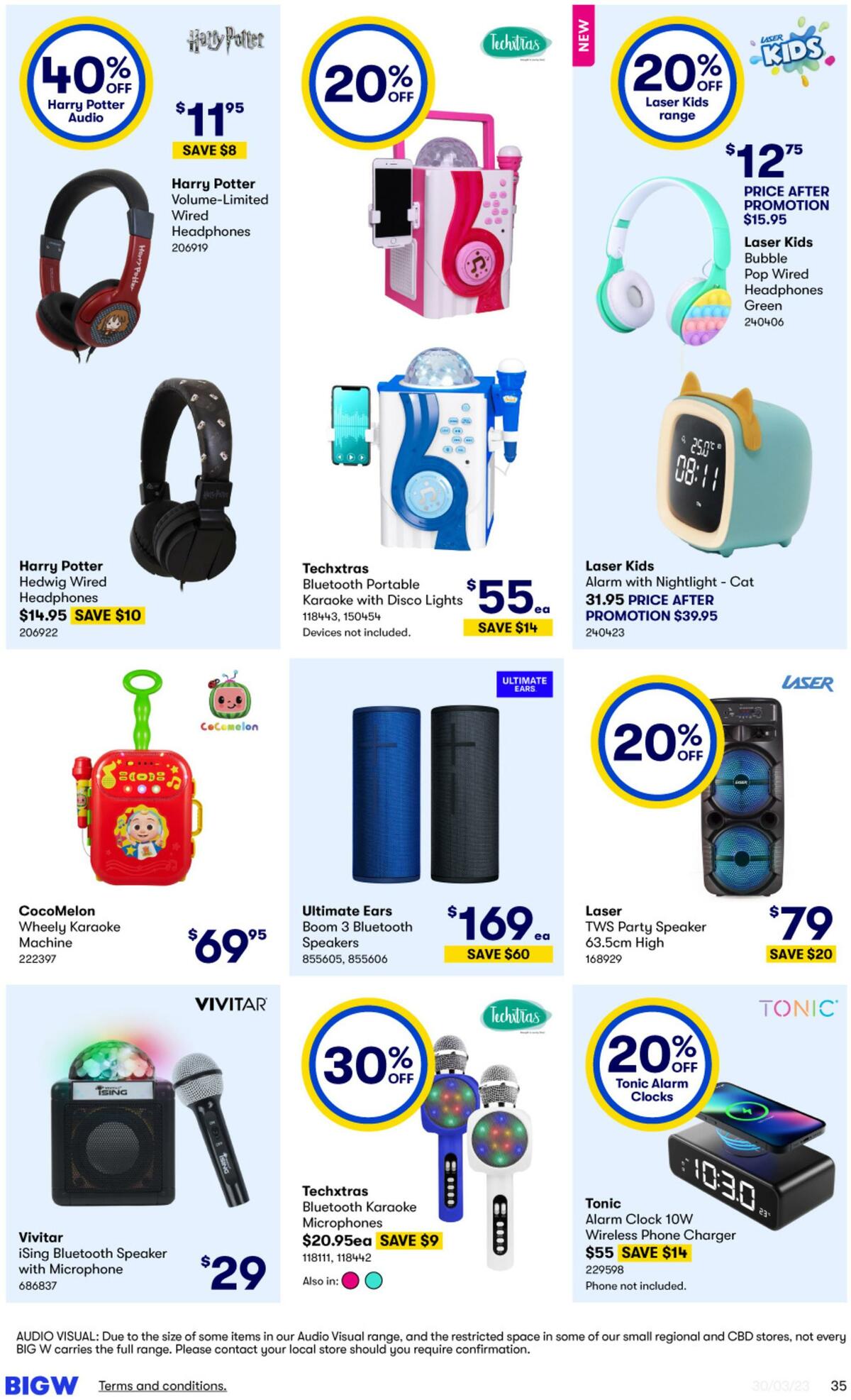 Big W Catalogues from 30 March