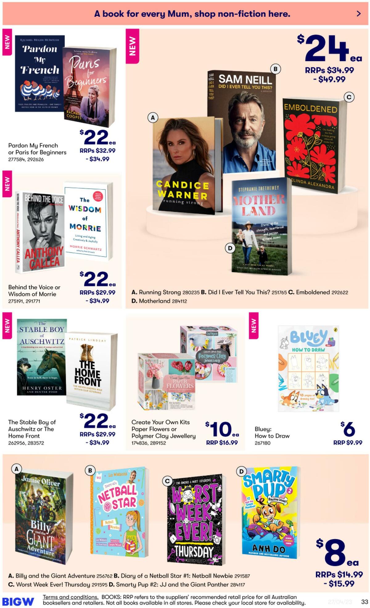 Big W Catalogues from 27 April