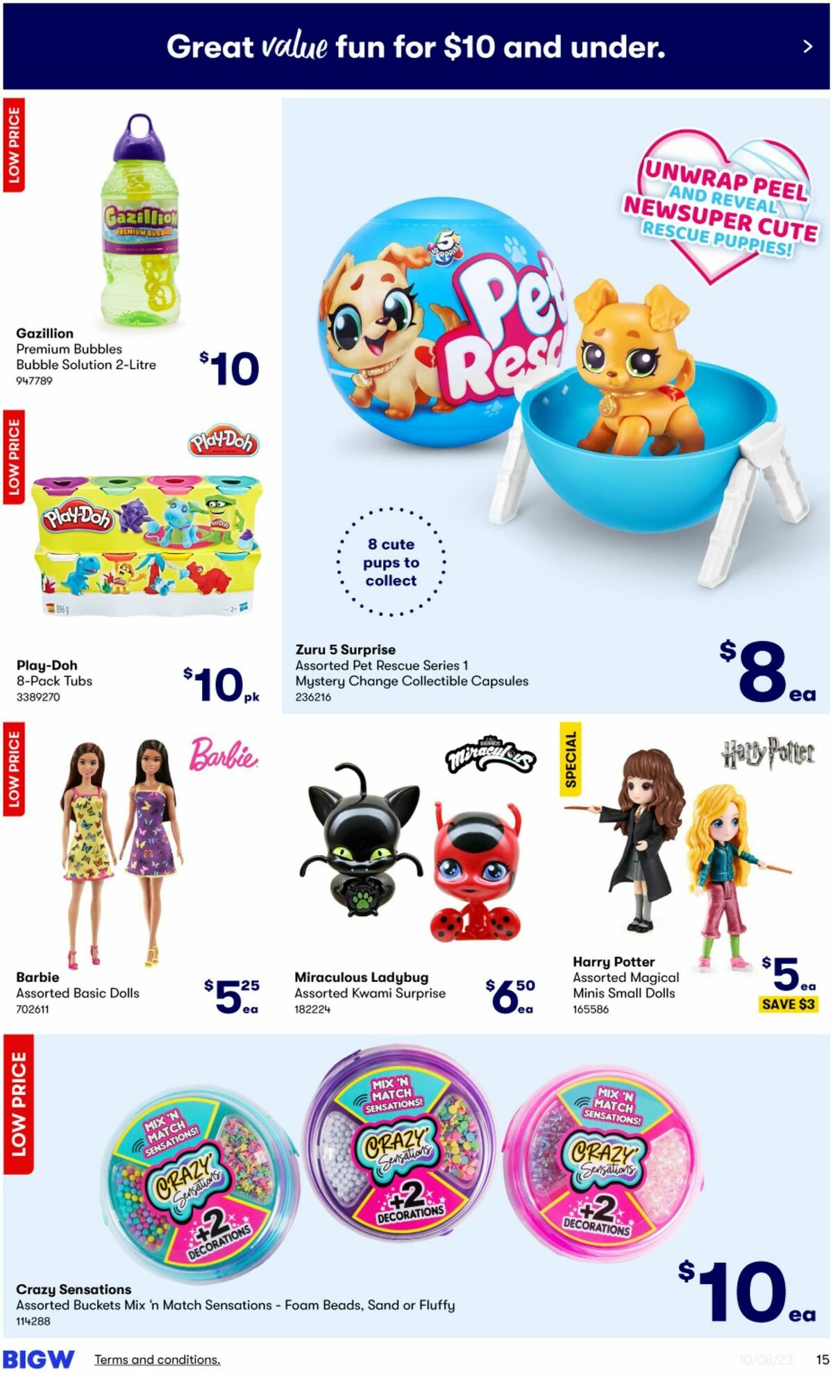 Big W Catalogues from 10 August