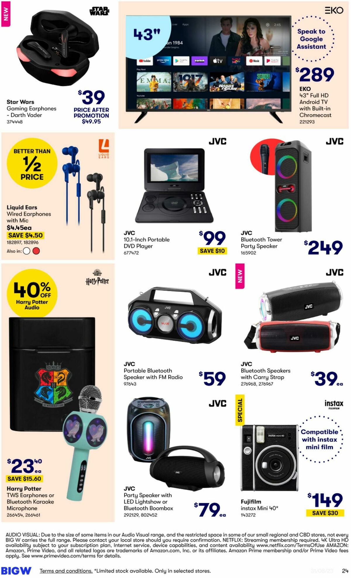 Big W Catalogues from 31 August