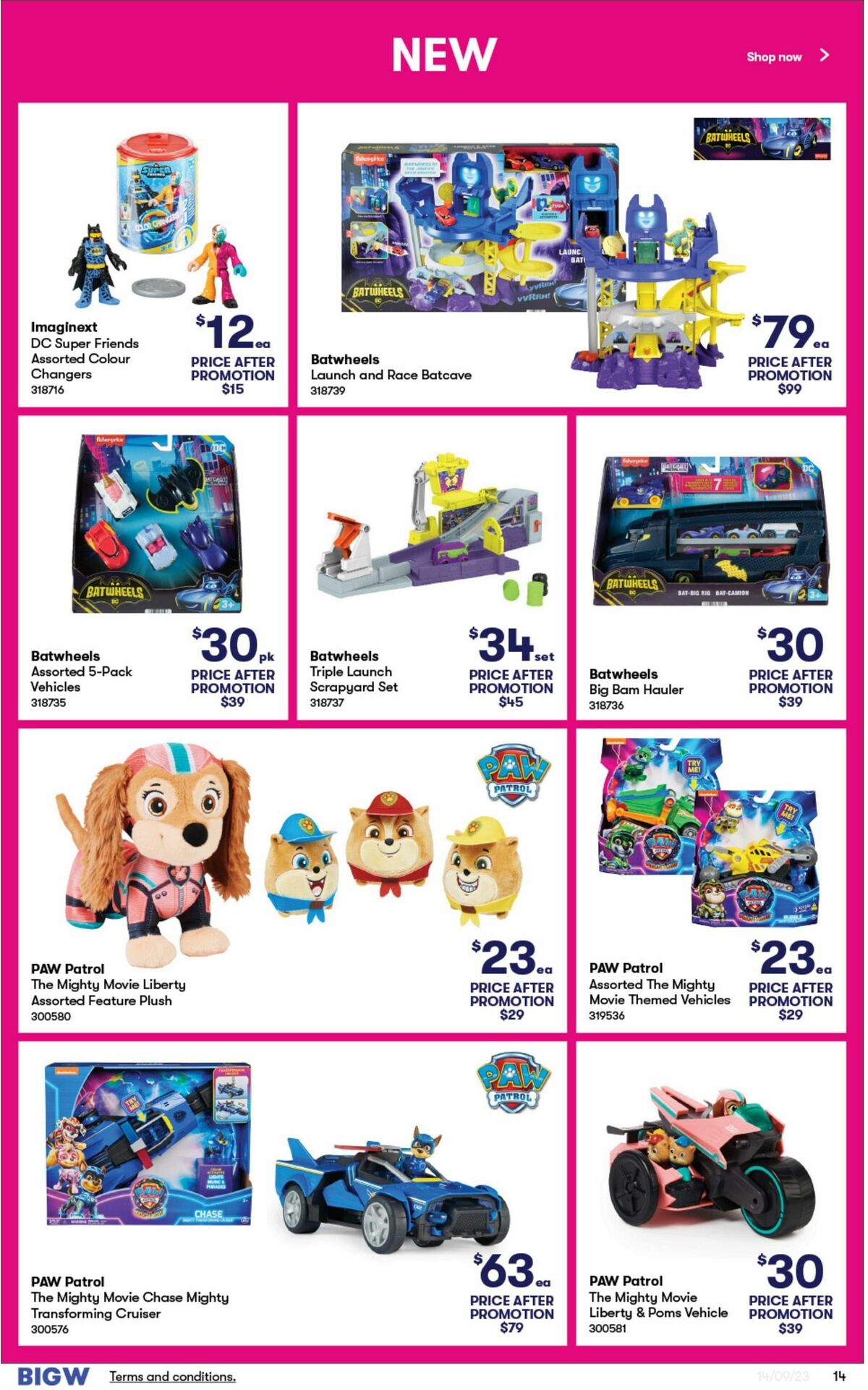 Big W Catalogues from 14 September