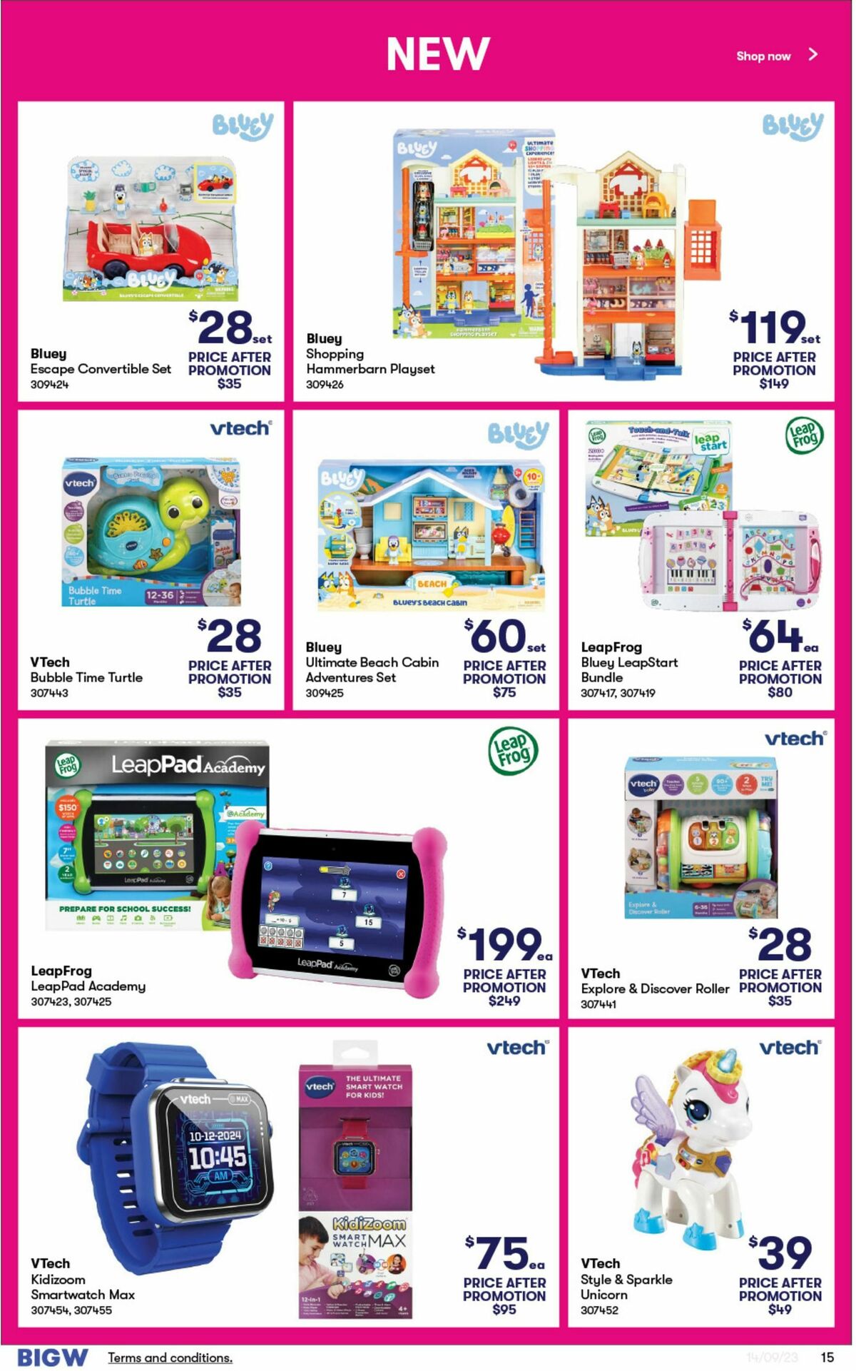 Big W Catalogues from 14 September