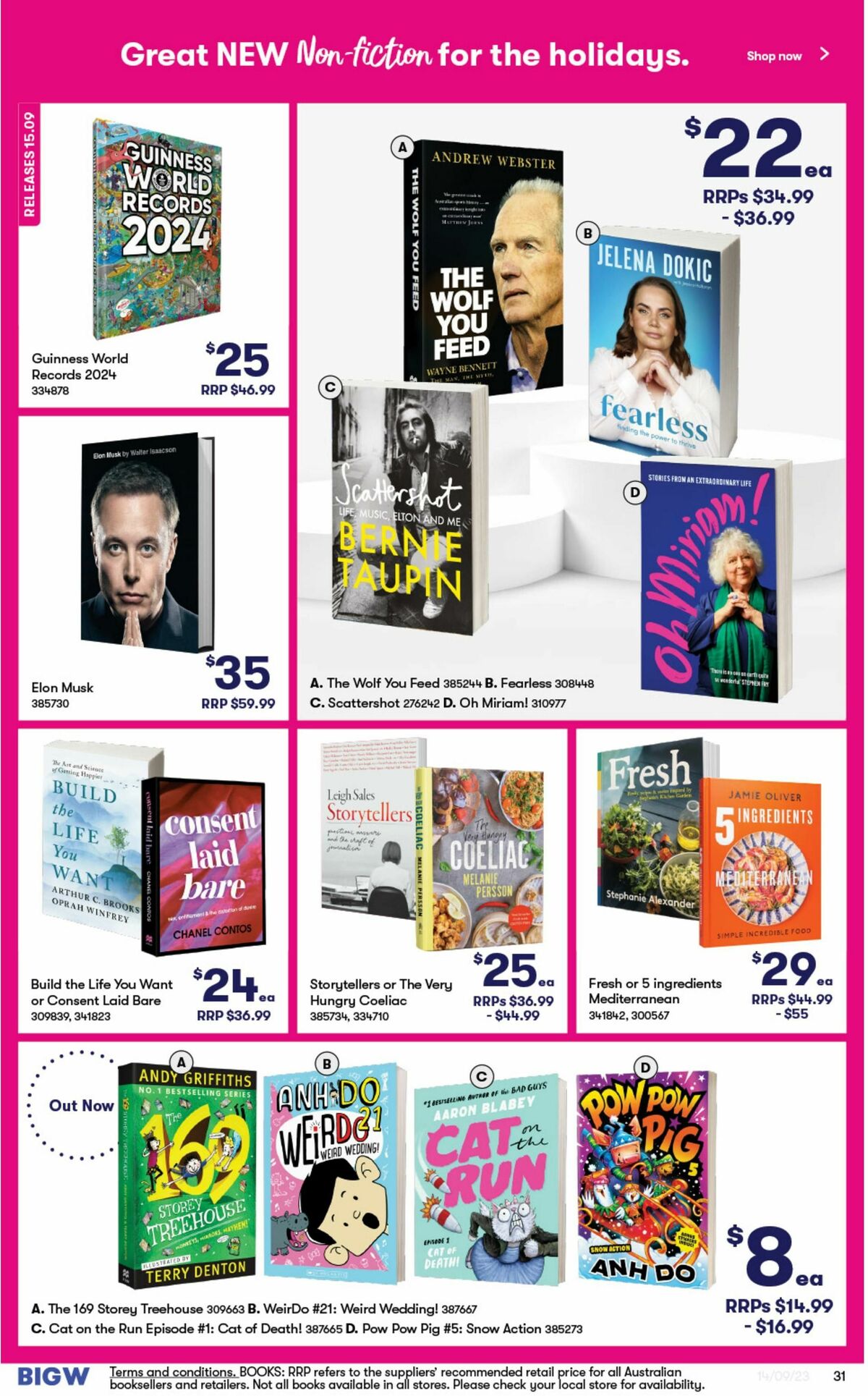 Big W Catalogues from 14 September