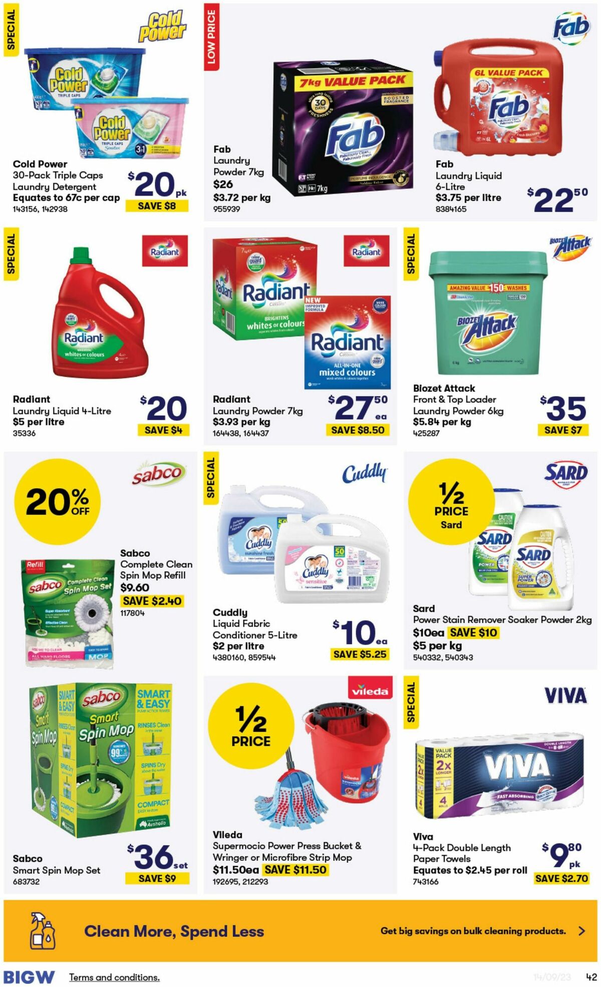 Big W Catalogues from 14 September