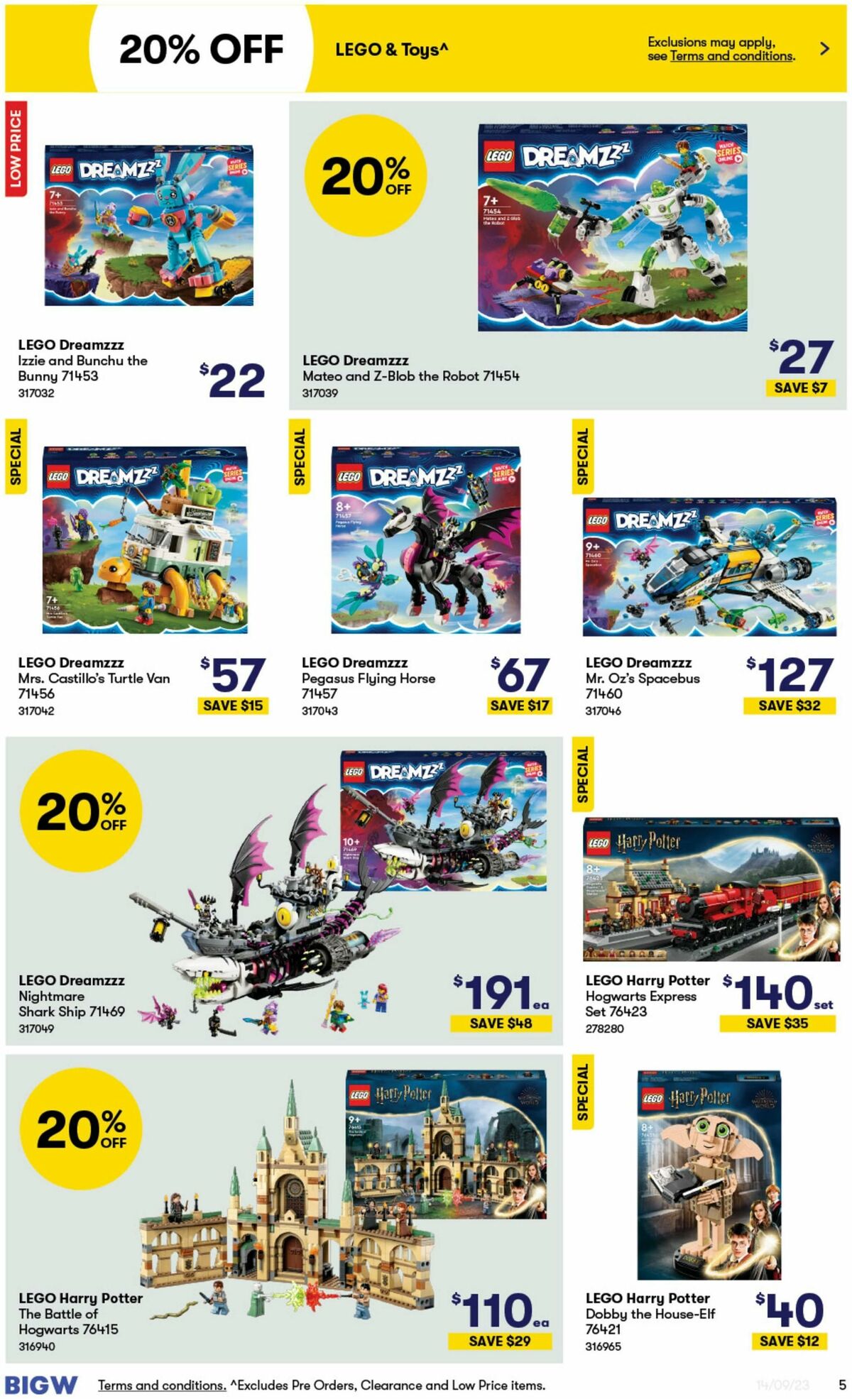 Big W Catalogues from 14 September