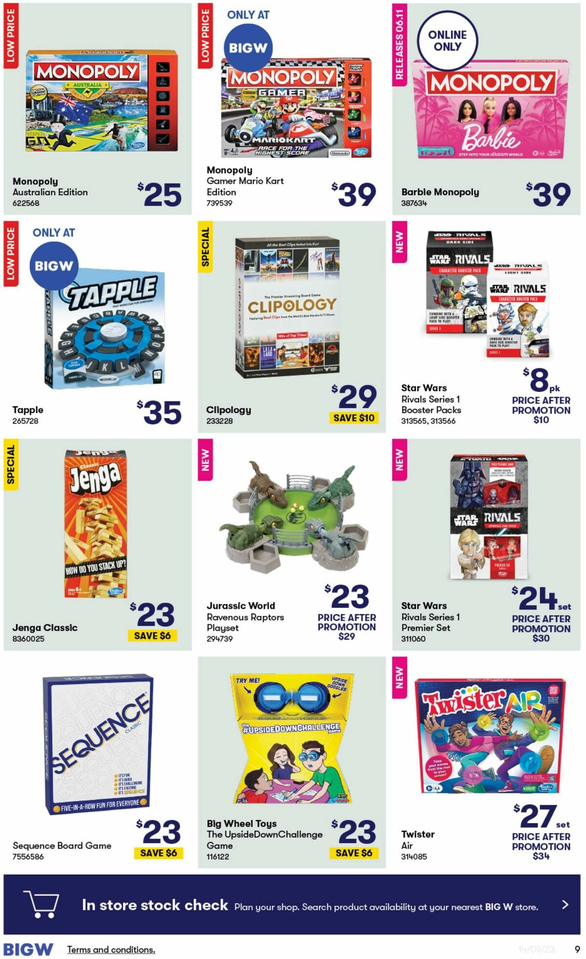 Big W Catalogues from 14 September