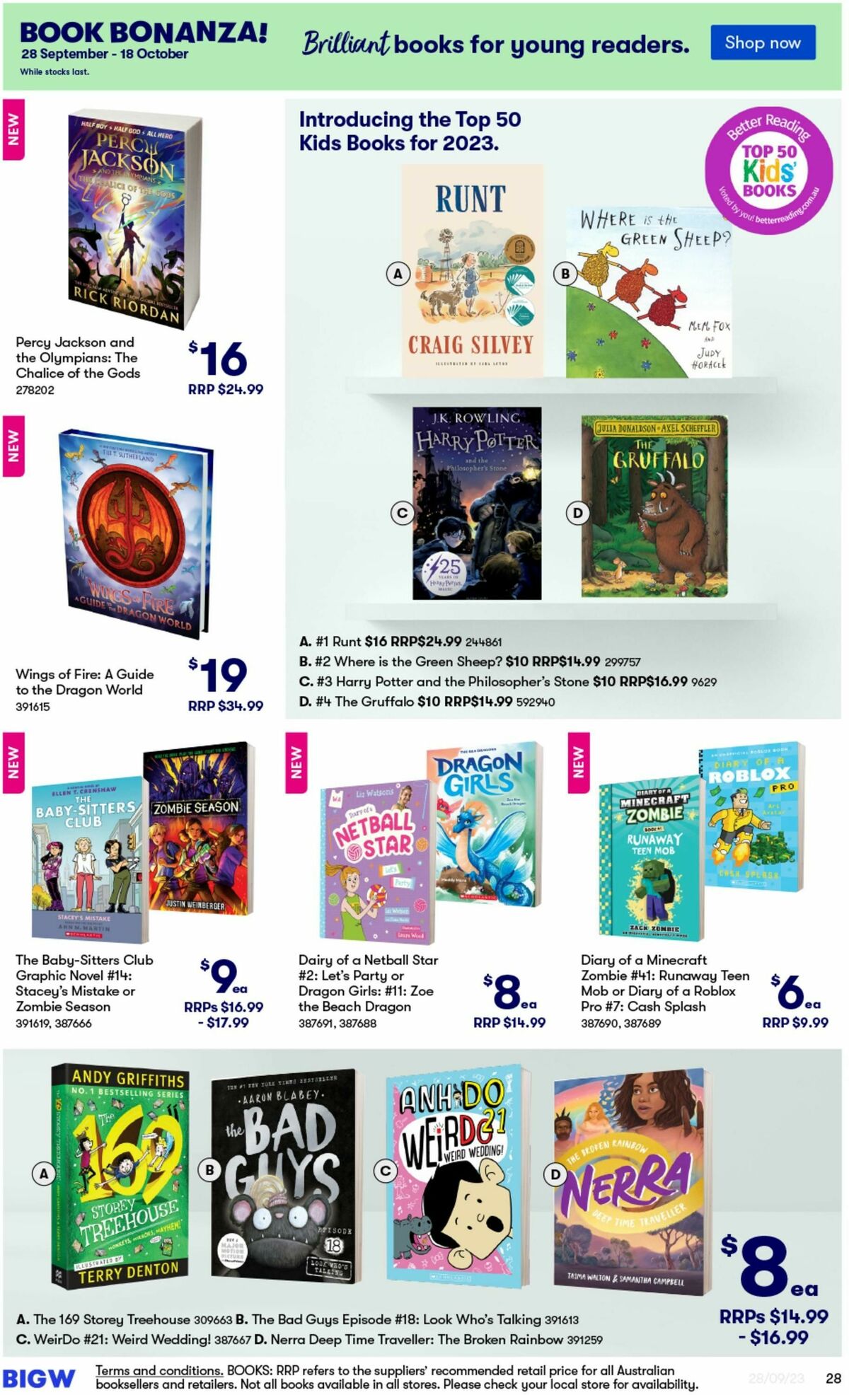 Big W Catalogues from 28 September