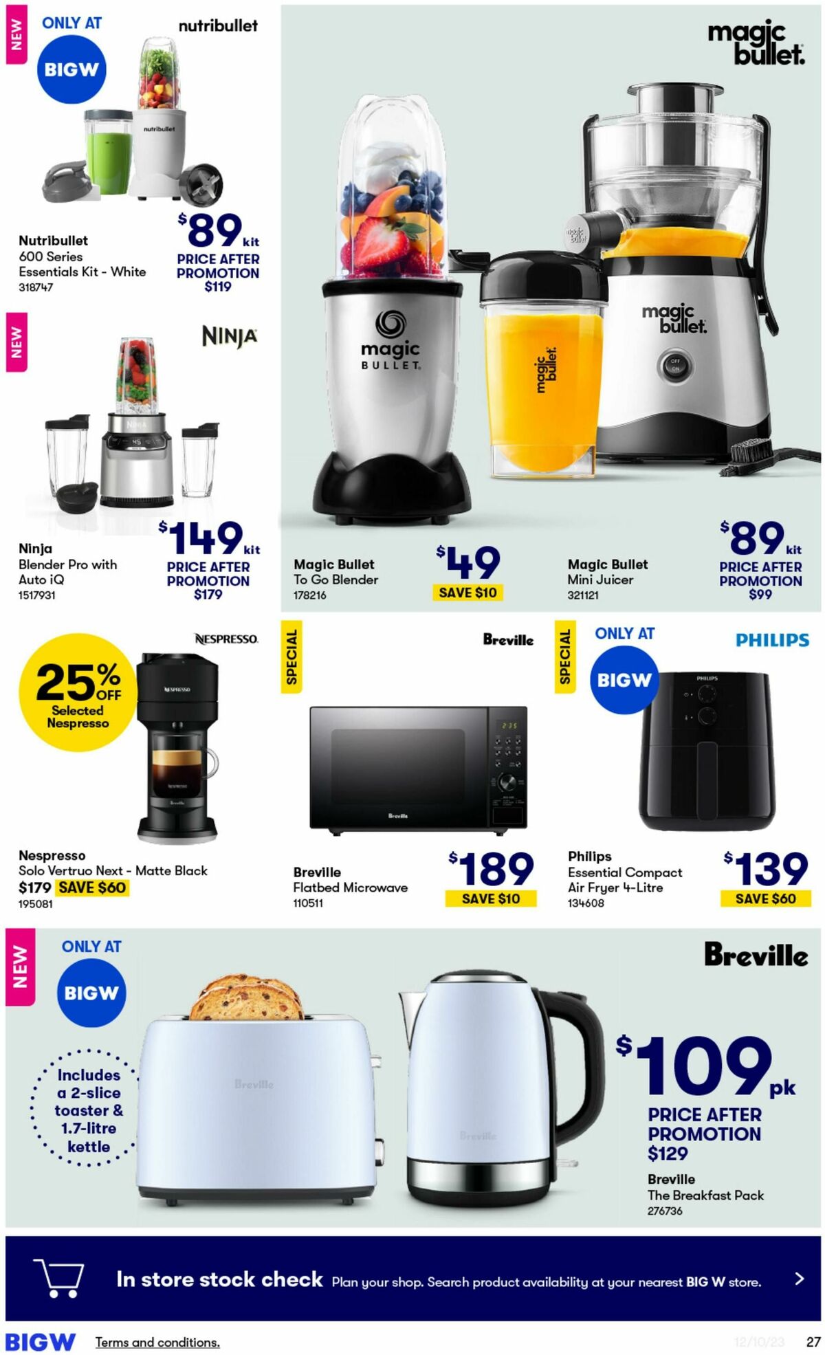 Big W Catalogues from 12 October