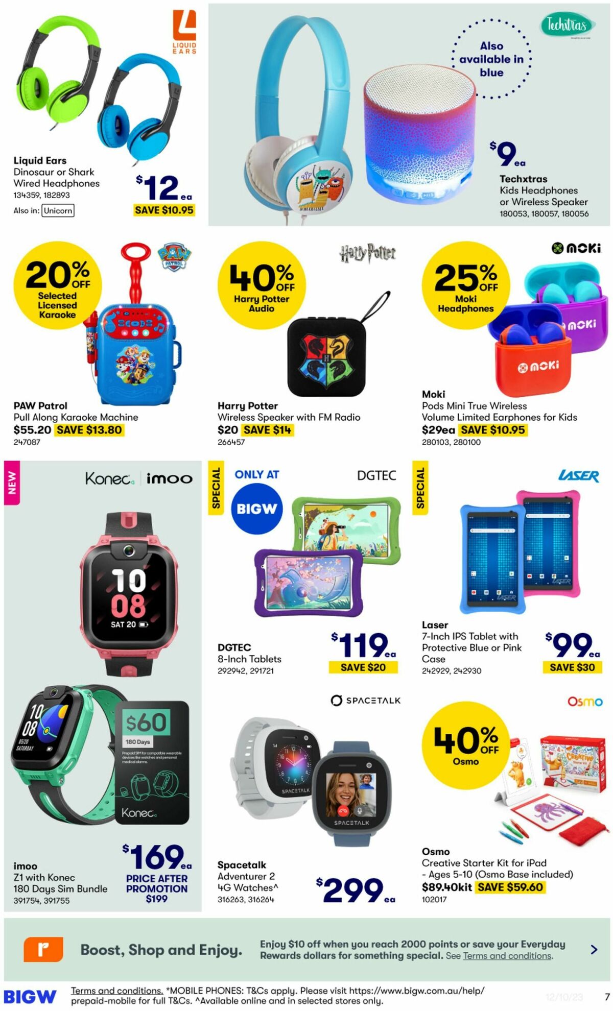 Big W Catalogues from 12 October