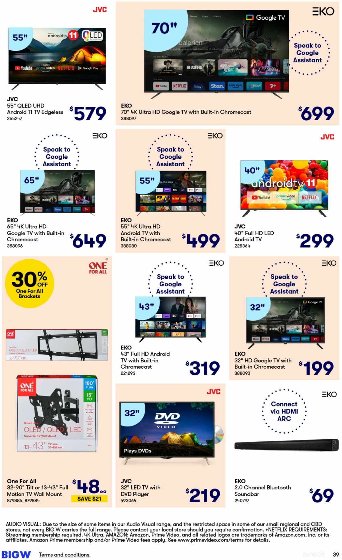 Big W Catalogues from 26 October