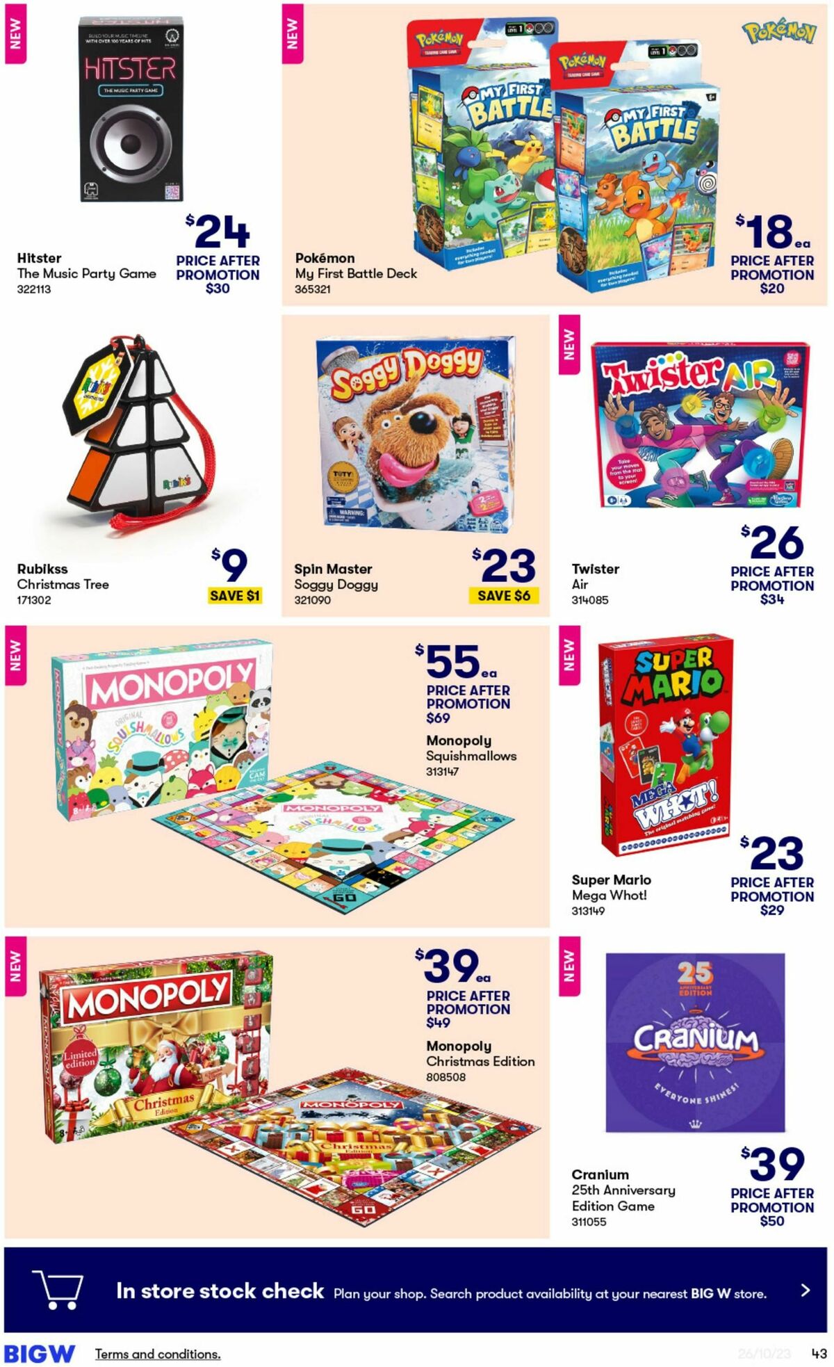 Big W Catalogues from 26 October