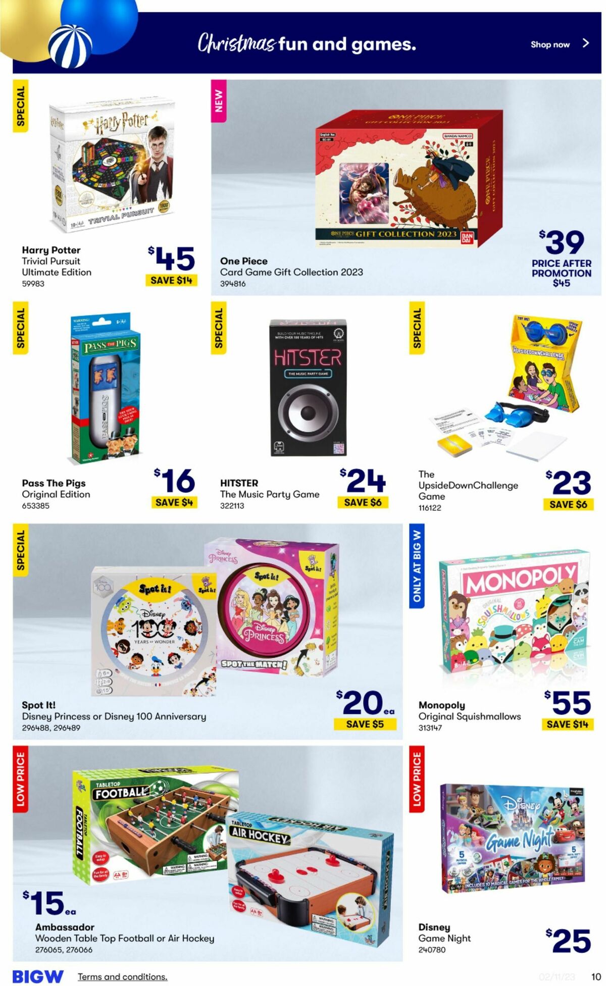 Big W Catalogues from 2 November