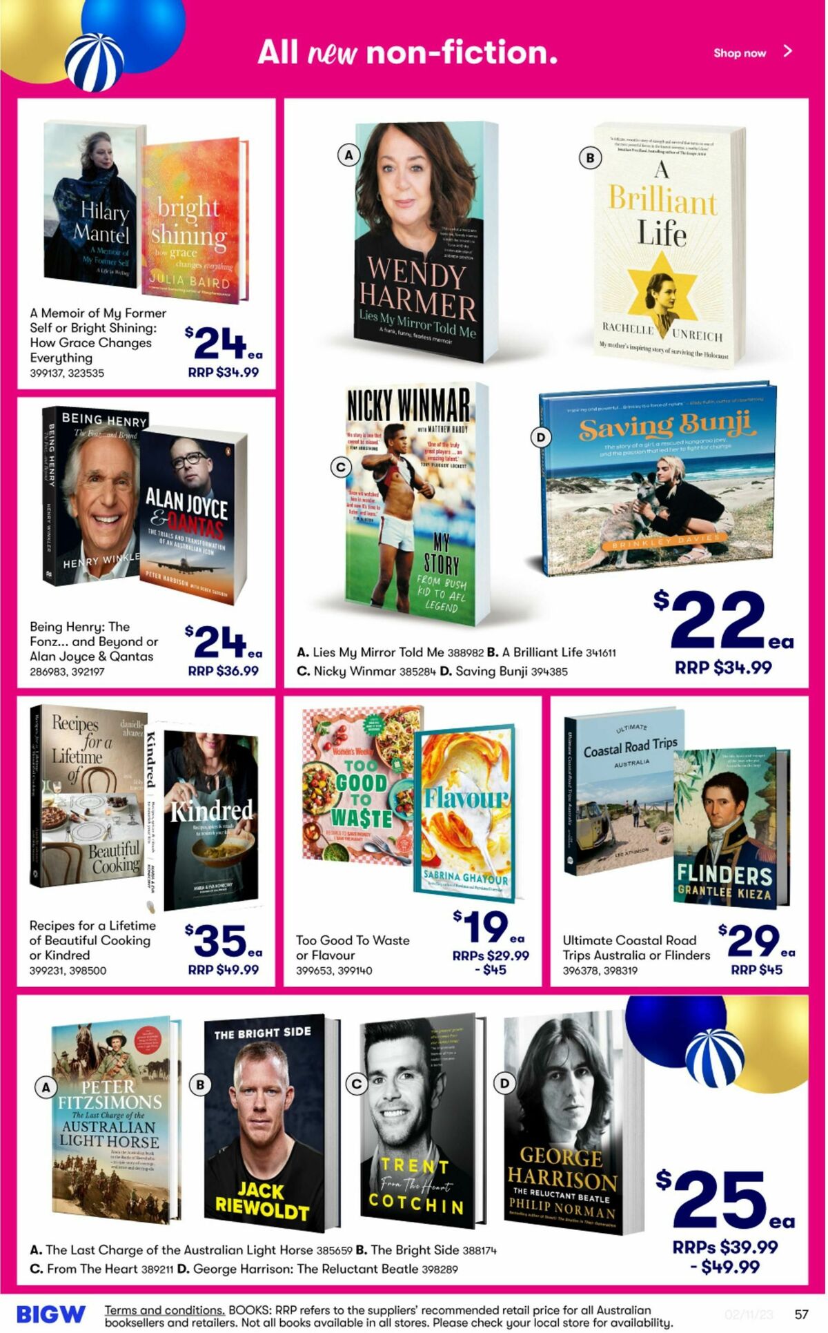 Big W Catalogues from 2 November