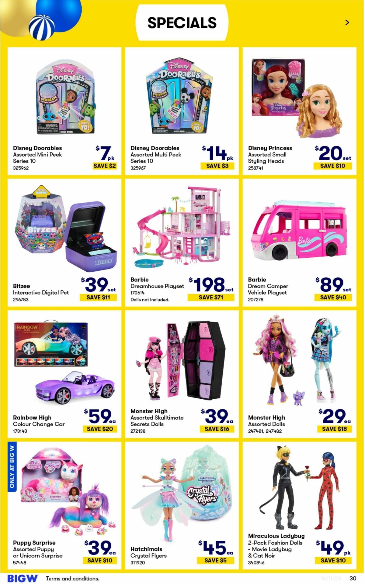 Big W Catalogues from 16 November