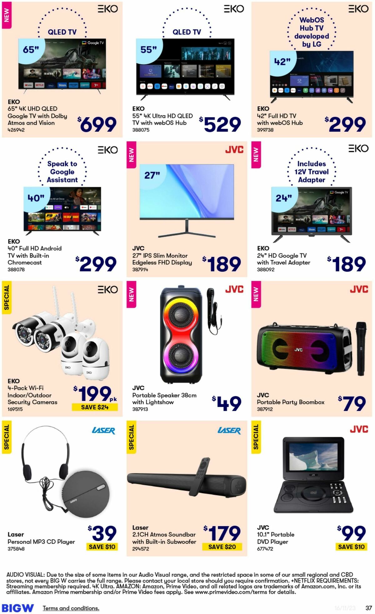 Big W Catalogues from 16 November