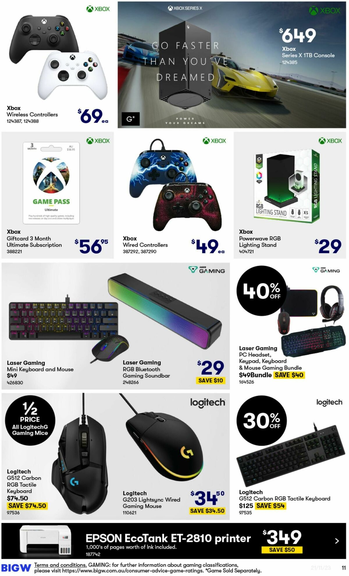 Big W Black Friday Catalogues from 21 November