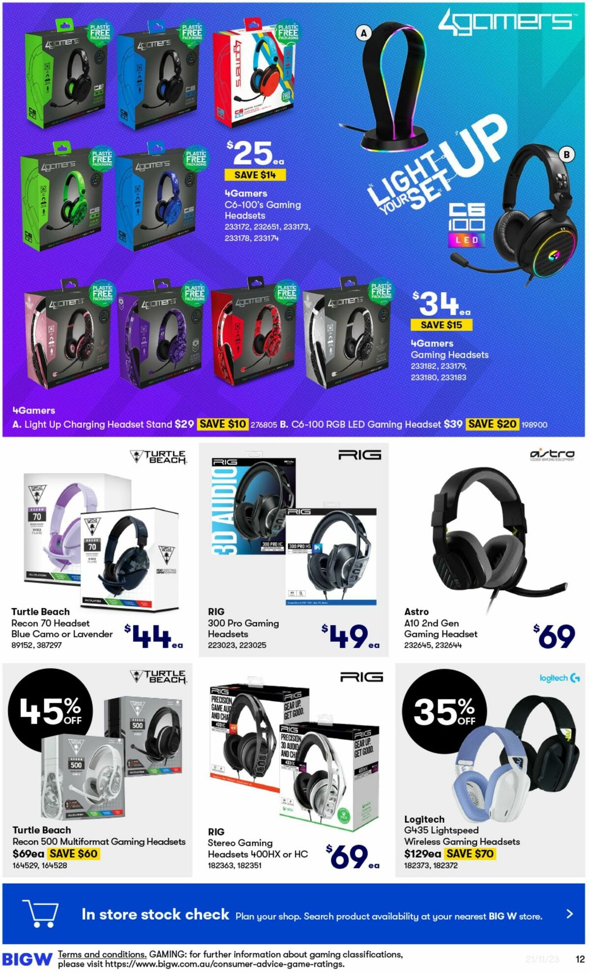 Big W Black Friday Catalogues from 21 November