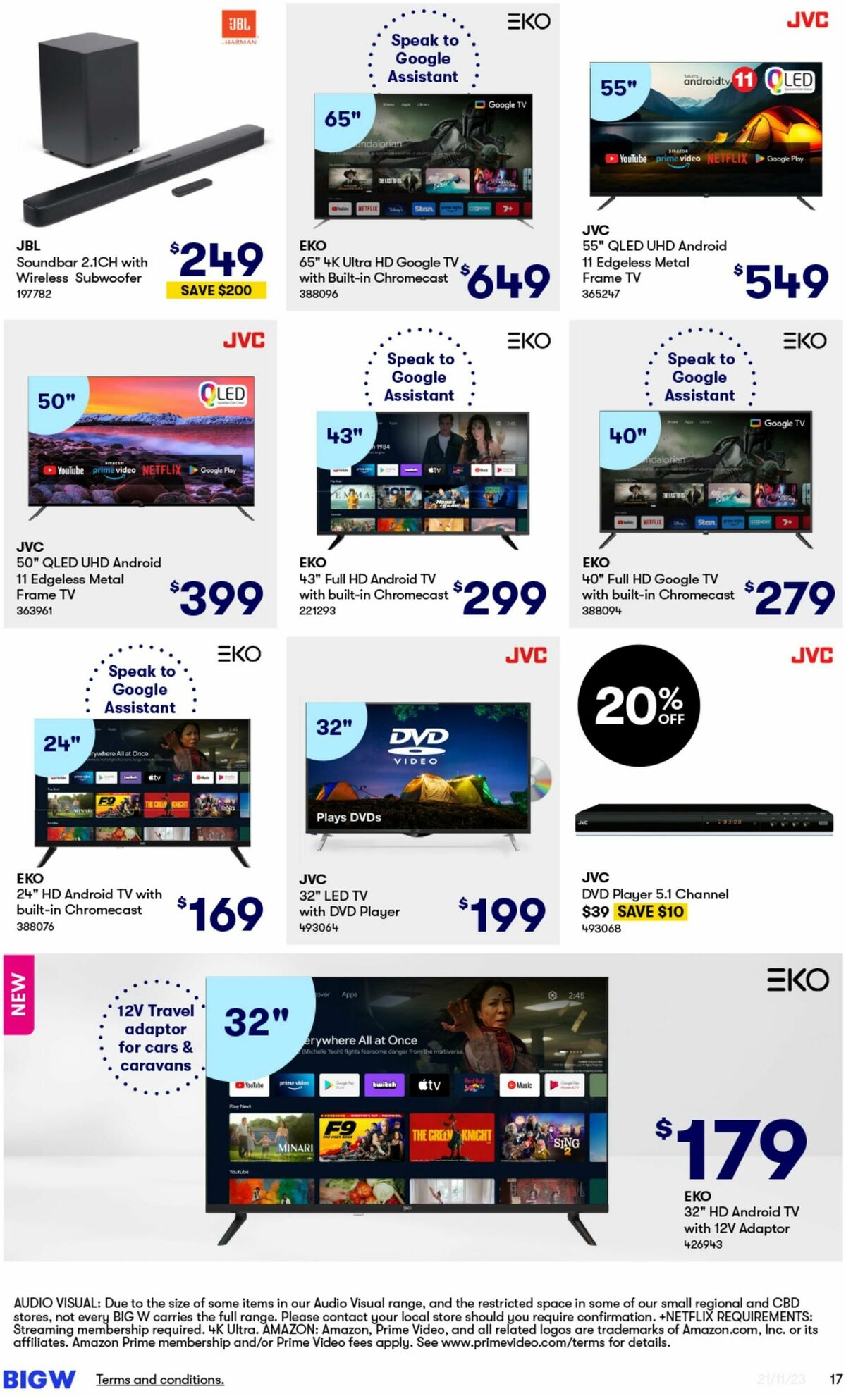 Big W Black Friday Catalogues from 21 November