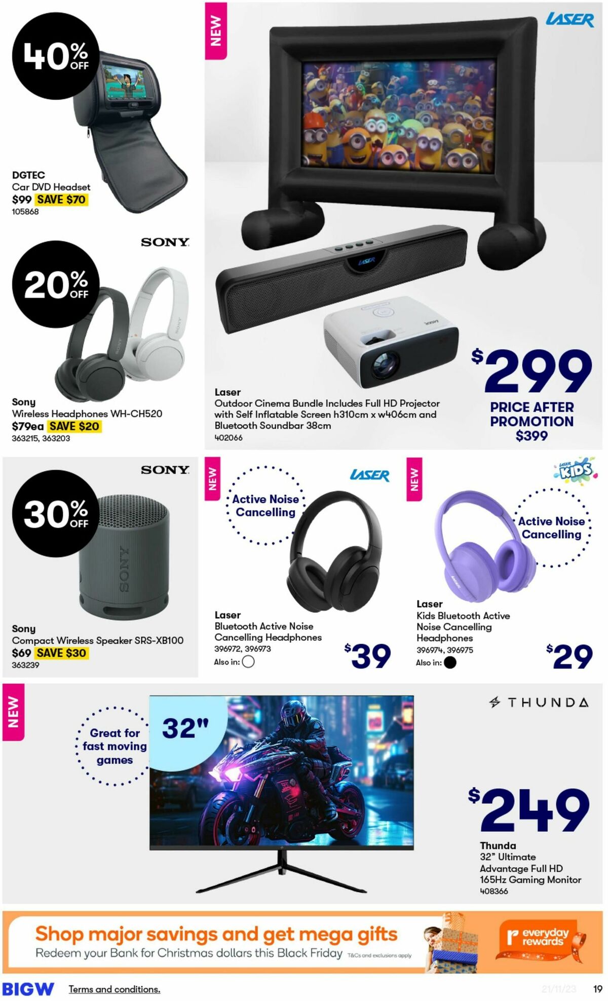 Big W Black Friday Catalogues from 21 November