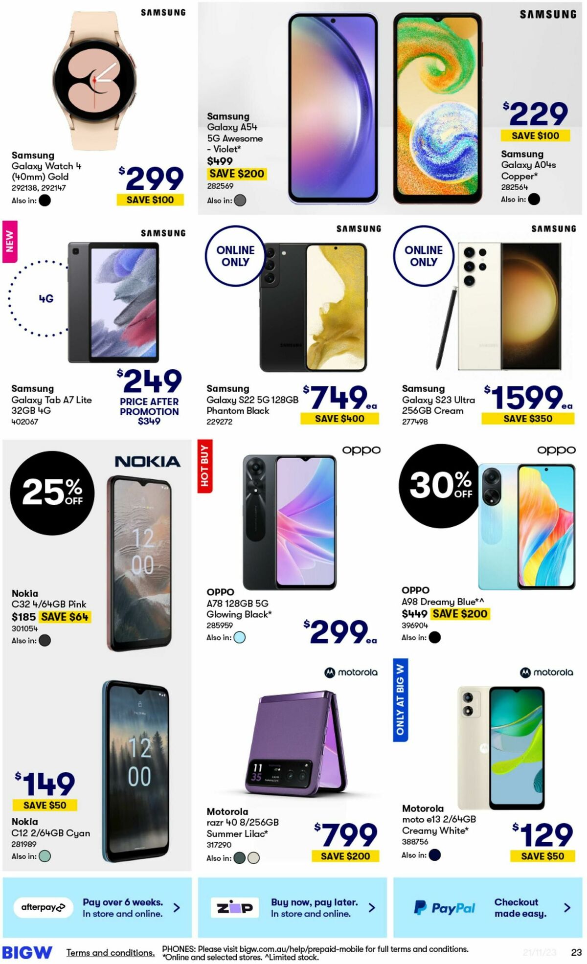 Big W Black Friday Catalogues from 21 November