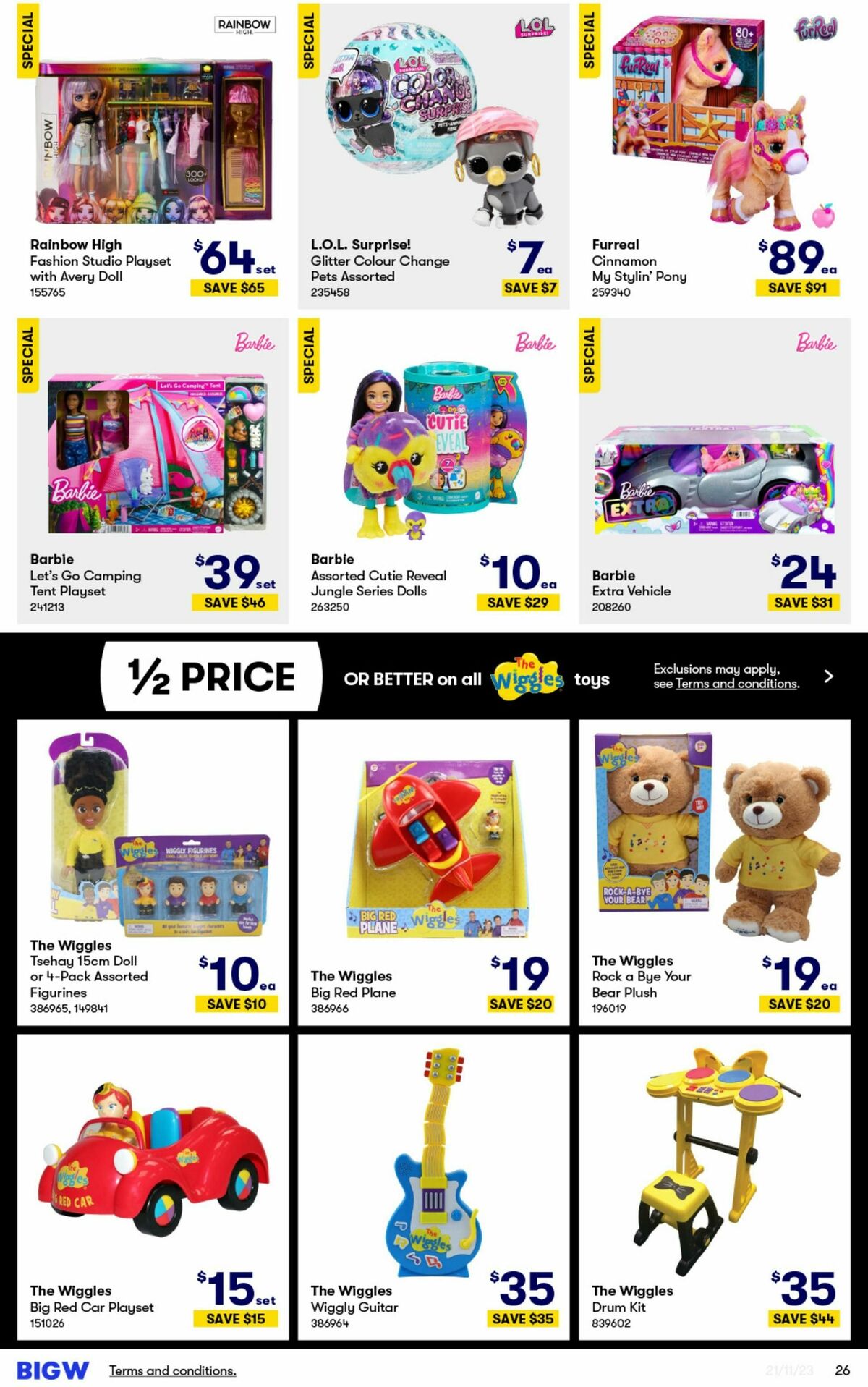 Big W Black Friday Catalogues from 21 November